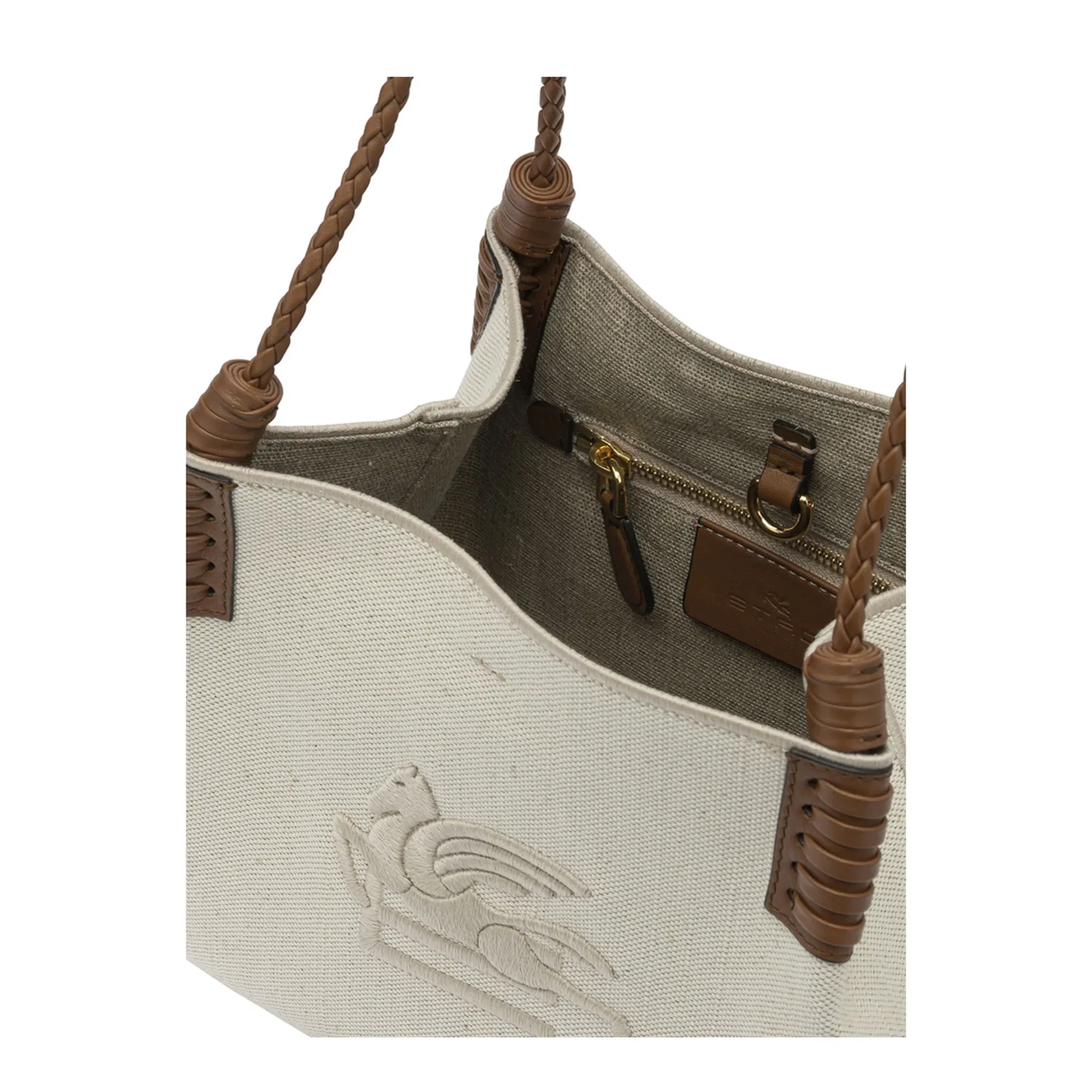 Small Libra Shoulder Bag in White