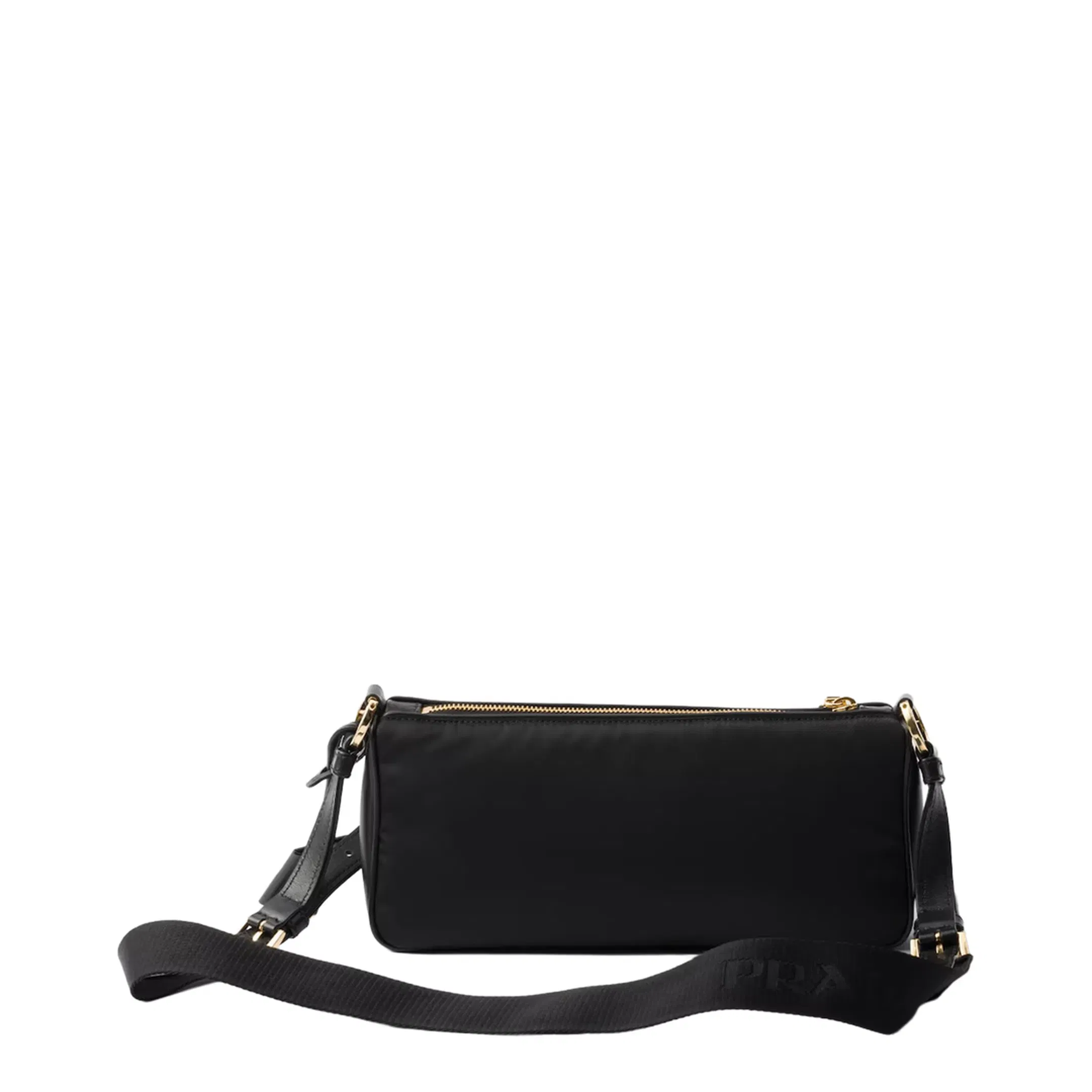 Small Nylon Shoulder Bag - Black