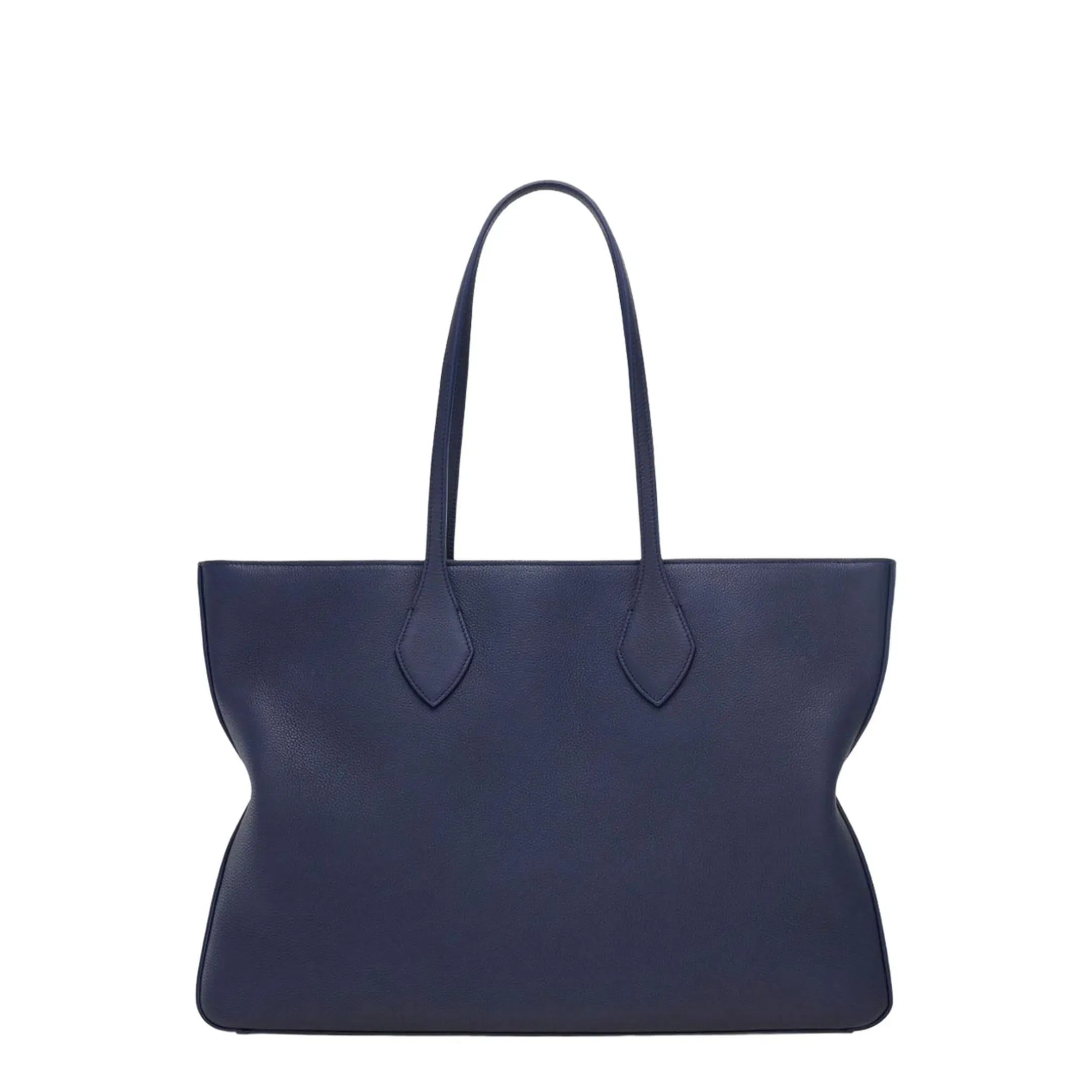 Star Shaped Calfskin Tote Bag - Blue