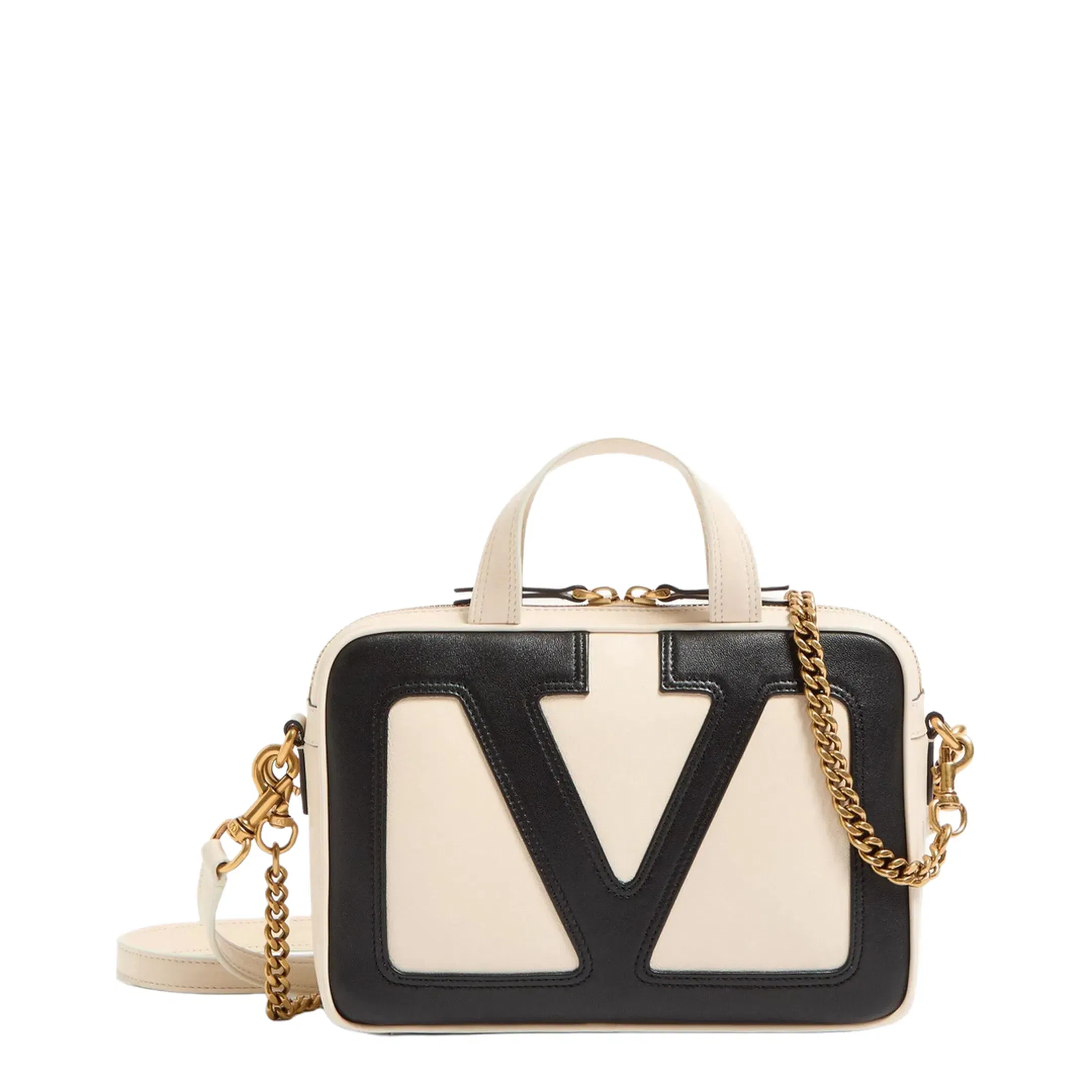 Viva Superstar Small Duffle Top-Handle Bag In Butter White