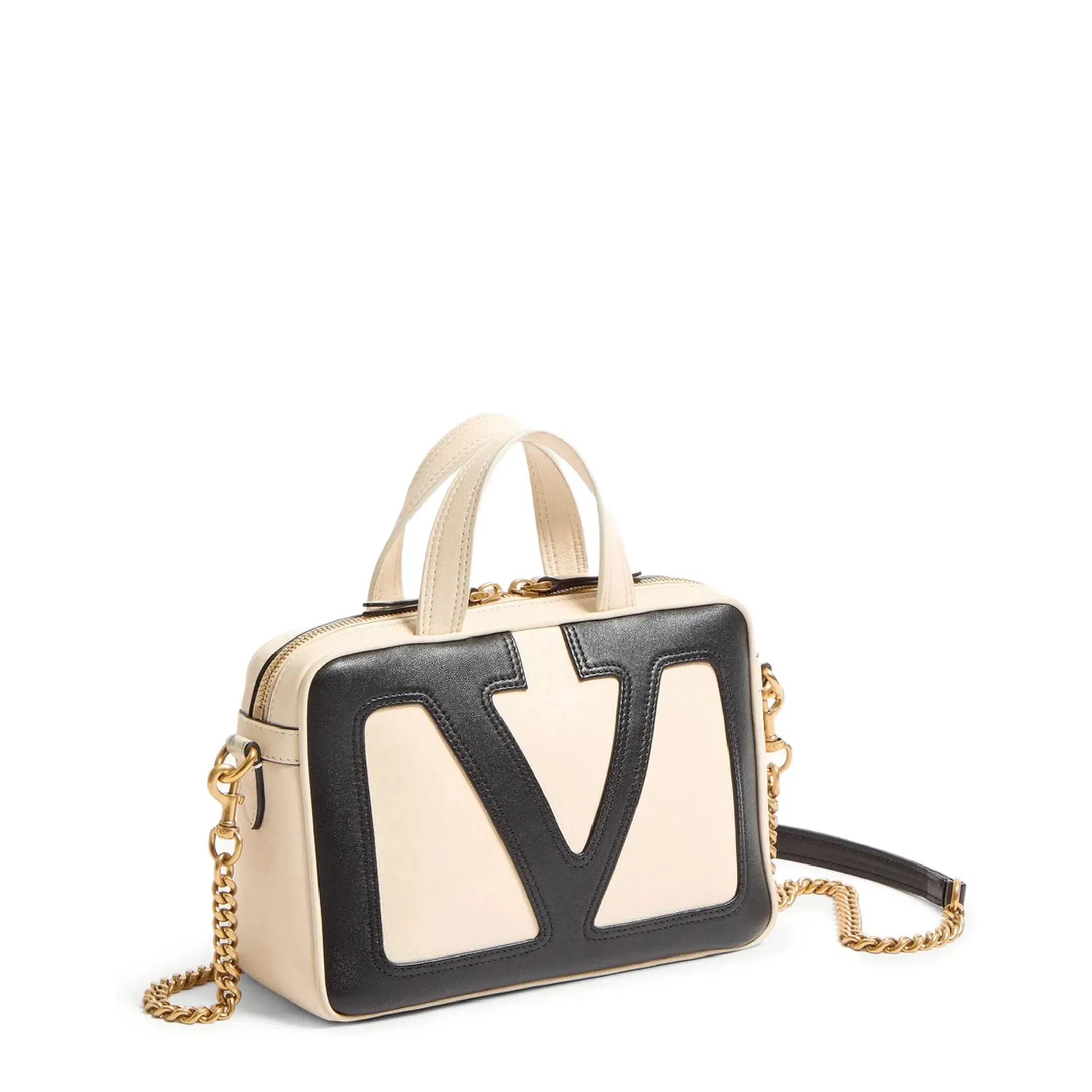 Viva Superstar Small Duffle Top-Handle Bag In Butter White