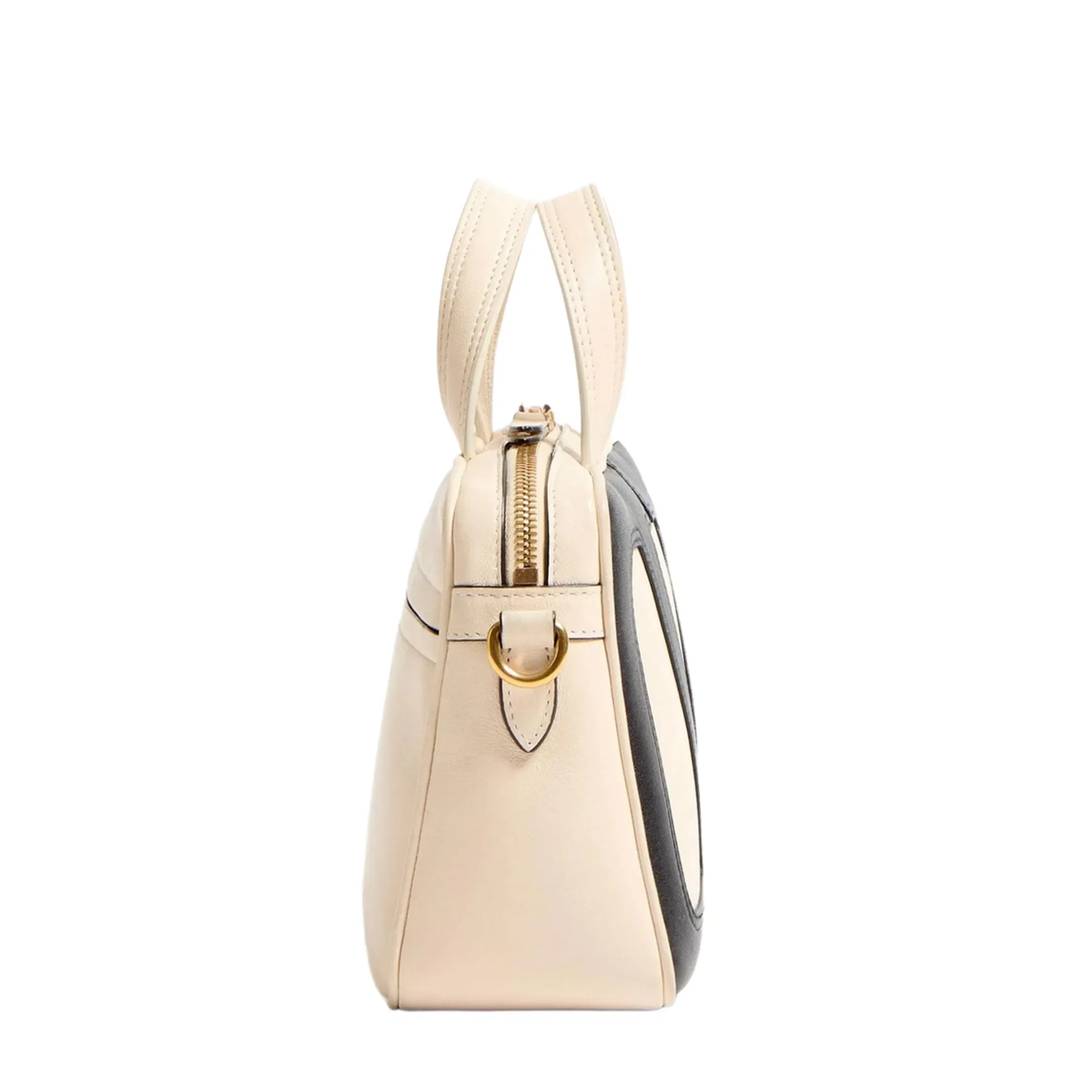 Viva Superstar Small Duffle Top-Handle Bag In Butter White