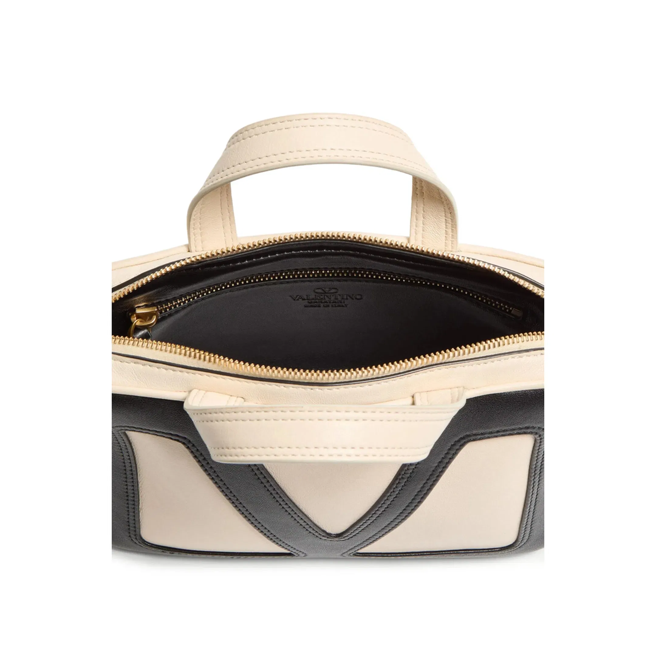 Viva Superstar Small Duffle Top-Handle Bag In Butter White