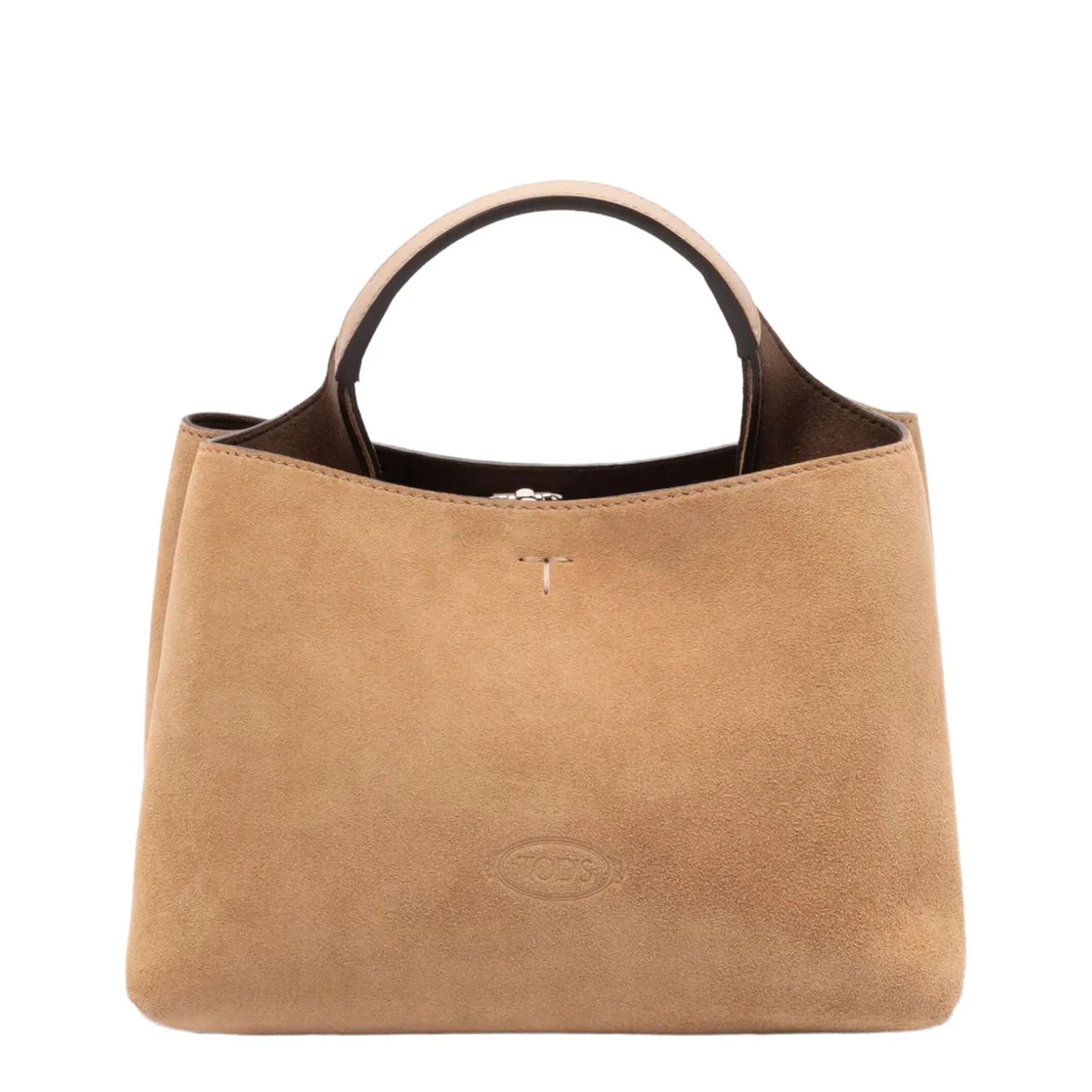 Micro Calfskin Handbag - Beige