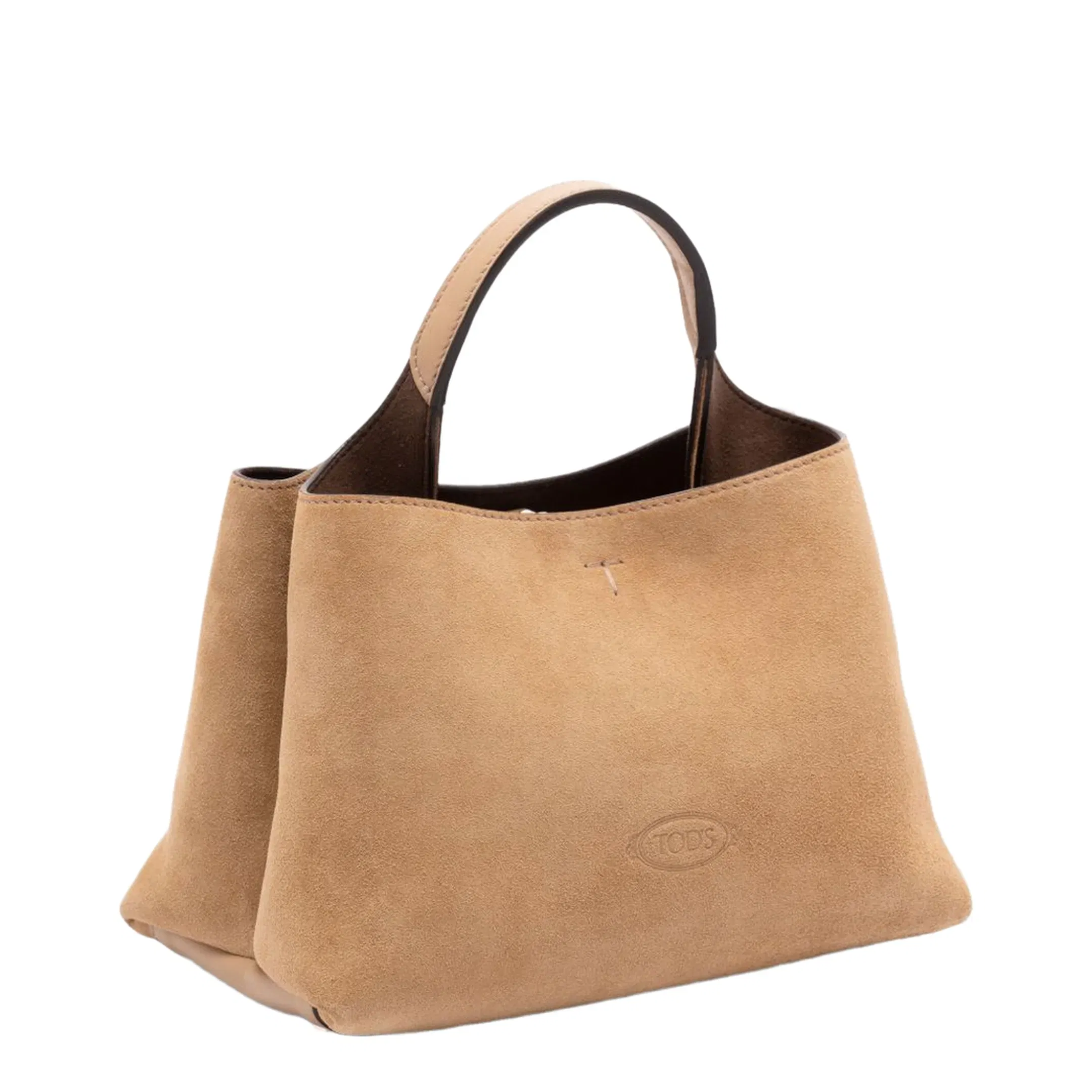 Micro Calfskin Handbag - Beige