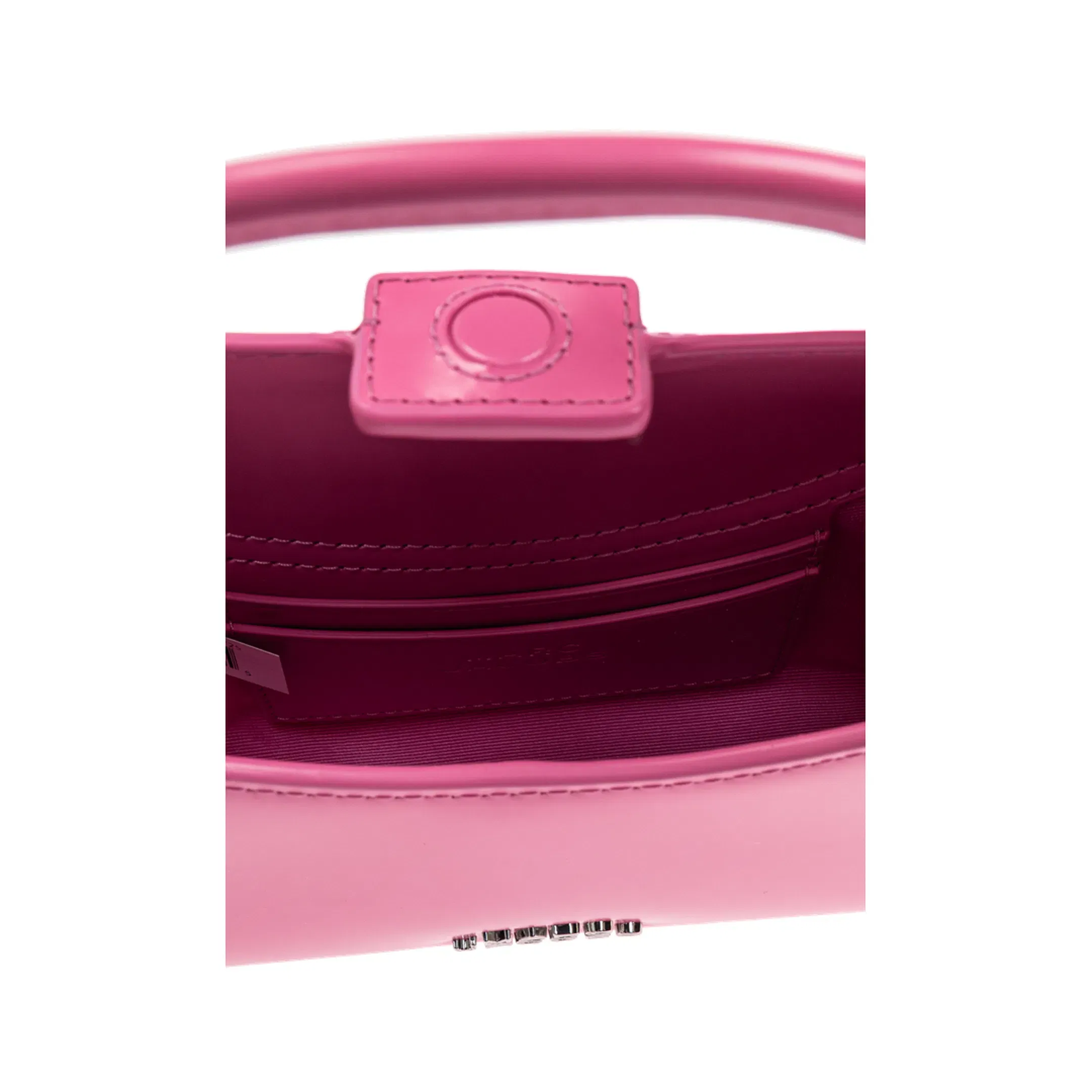 Claw Leather Handbag - Pink