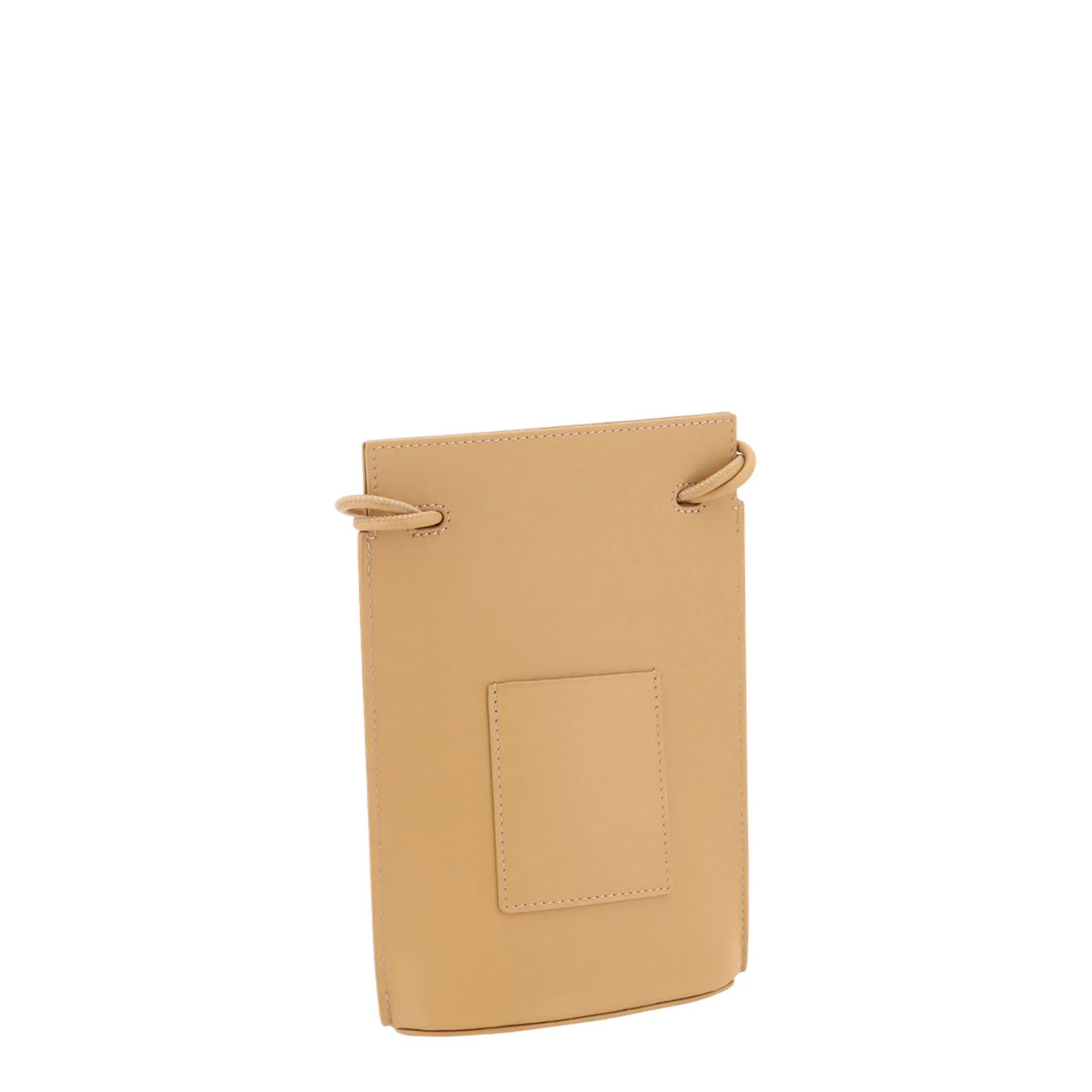 Pebble Dice Leather Shoulder Bag - Brown