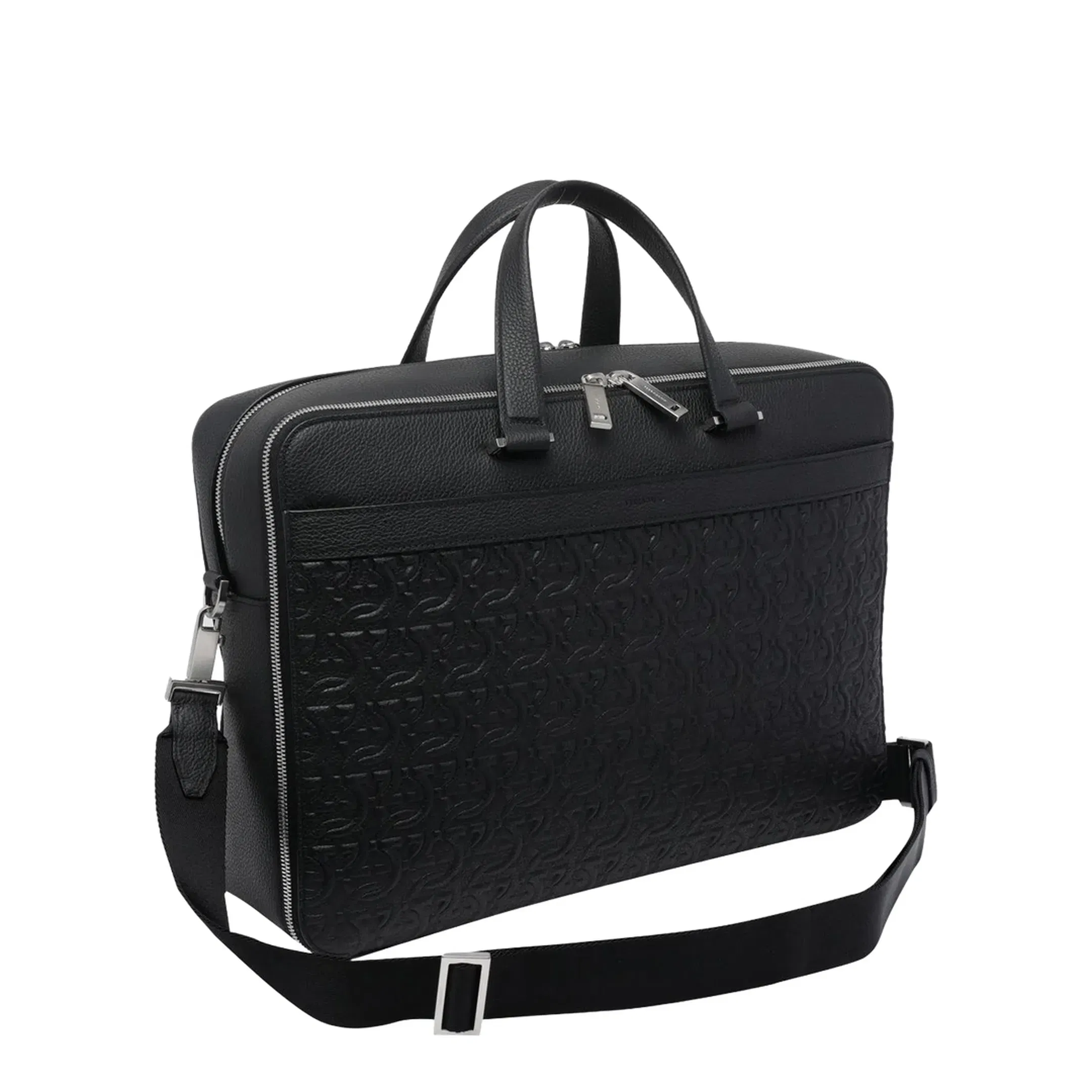 Calfskin Briefcase - Black
