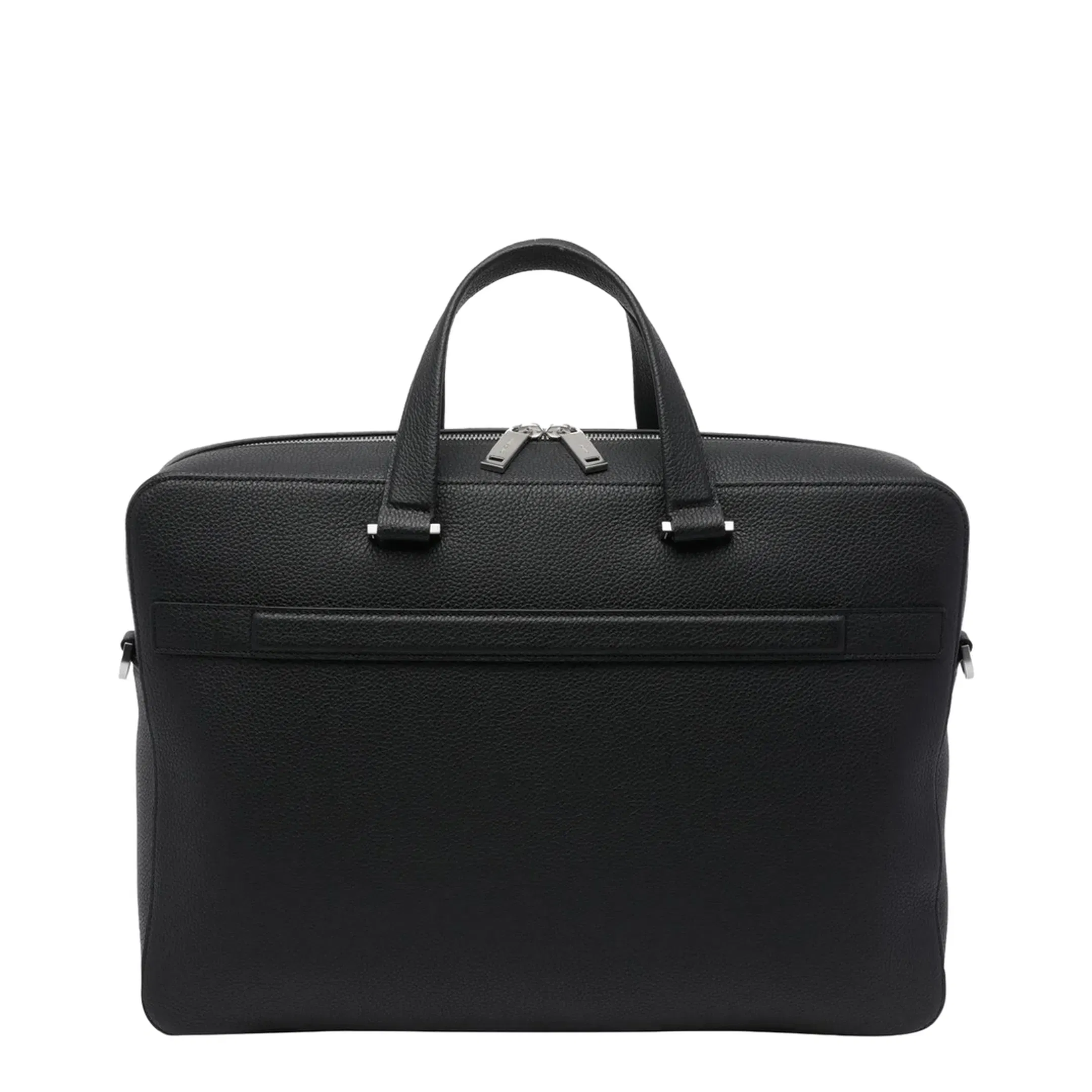 Calfskin Briefcase - Black