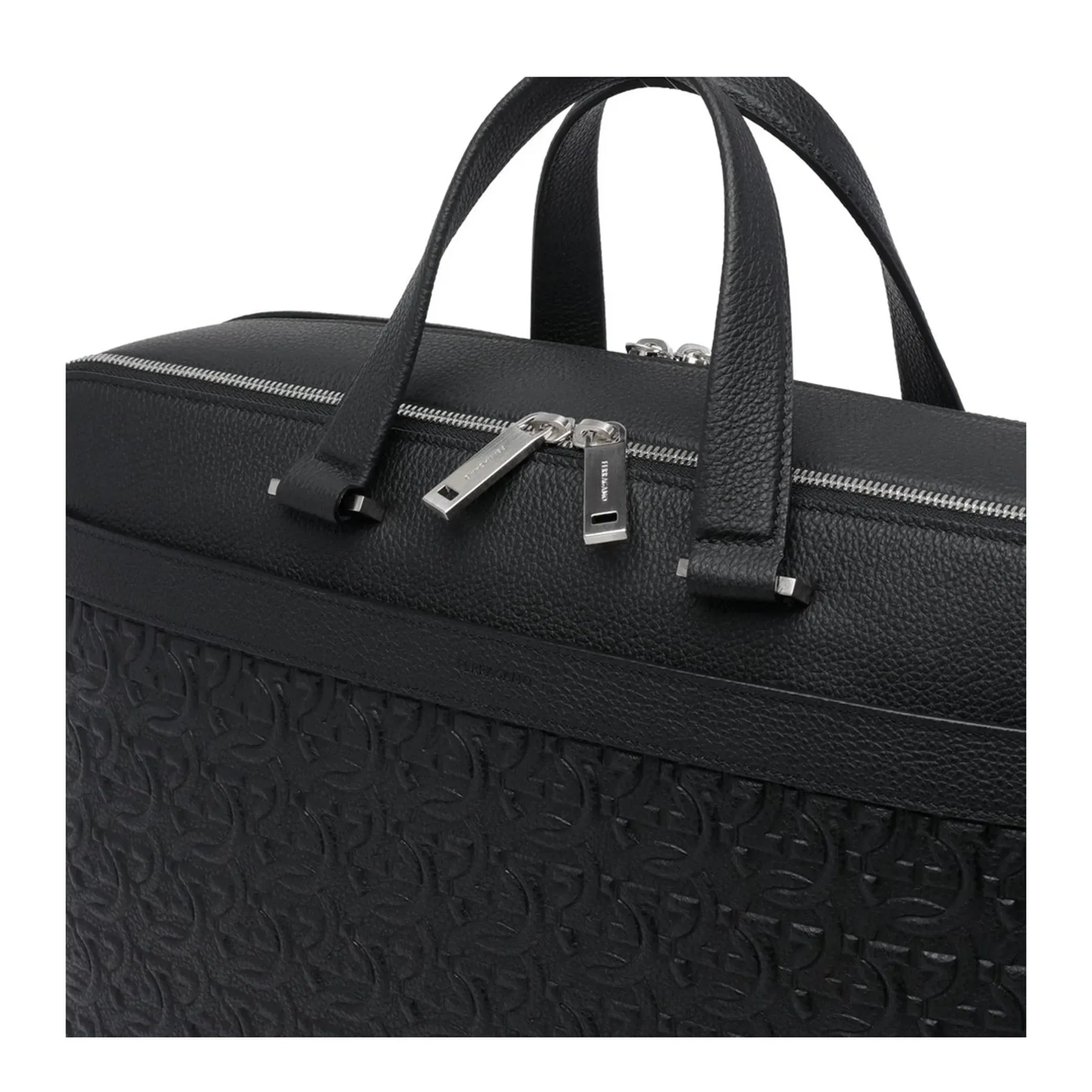 Calfskin Briefcase - Black