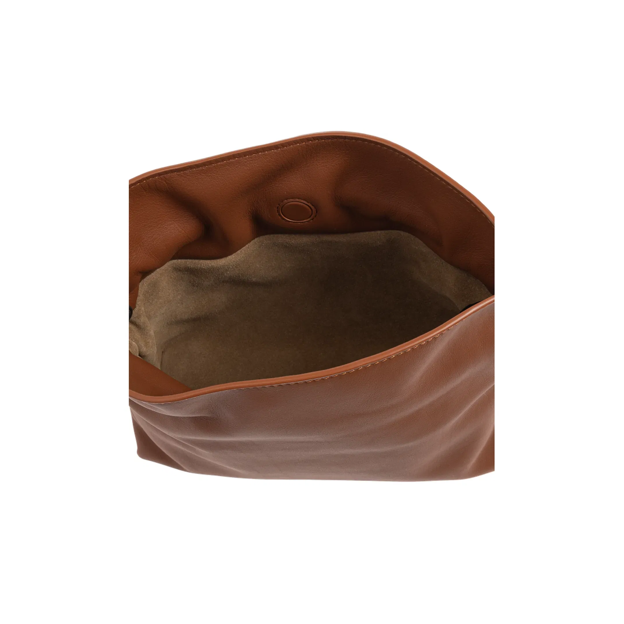 Flamenco Mini Calfskin Clutch Bags - Brown