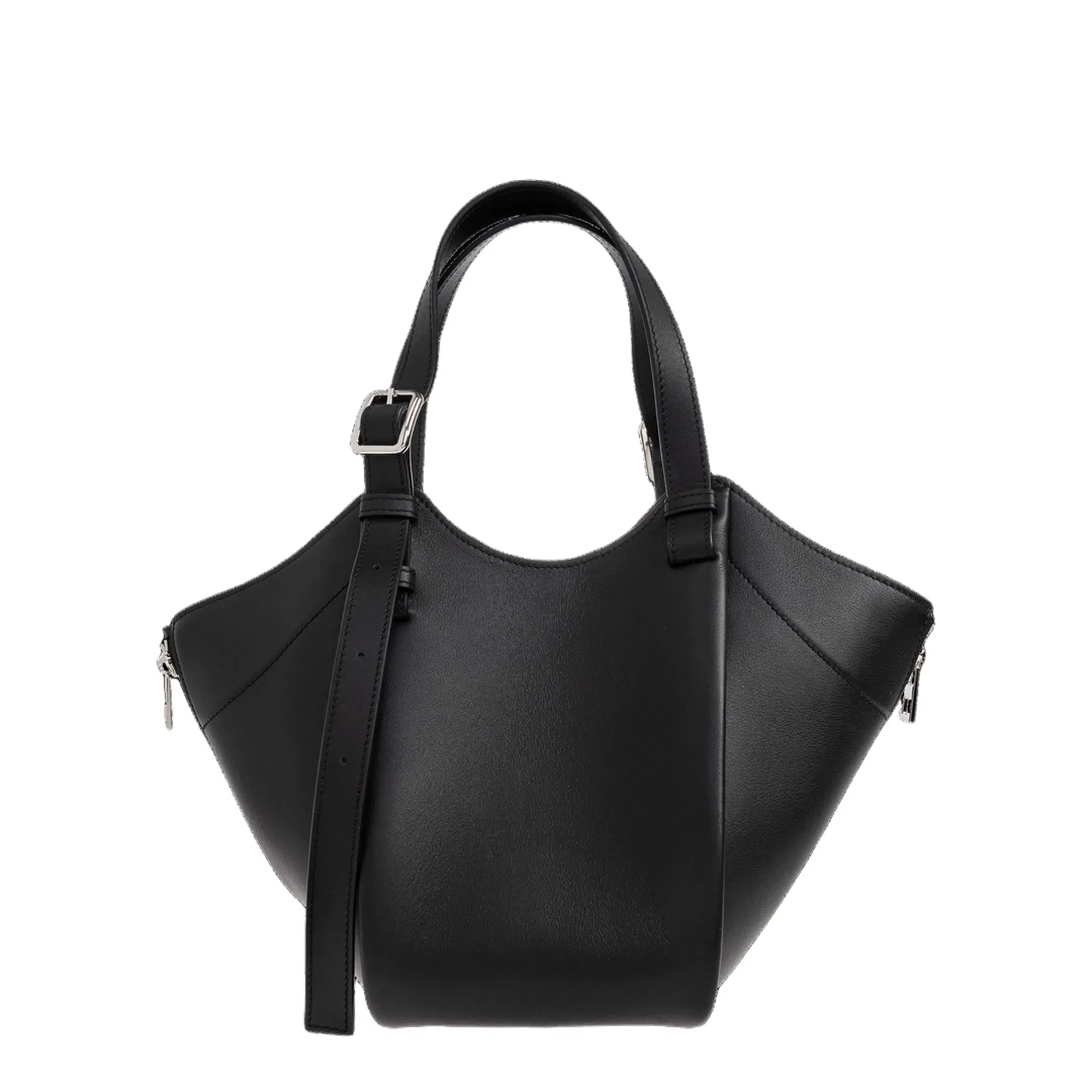 Hammock Flip Medium Shoulder Bag - Black