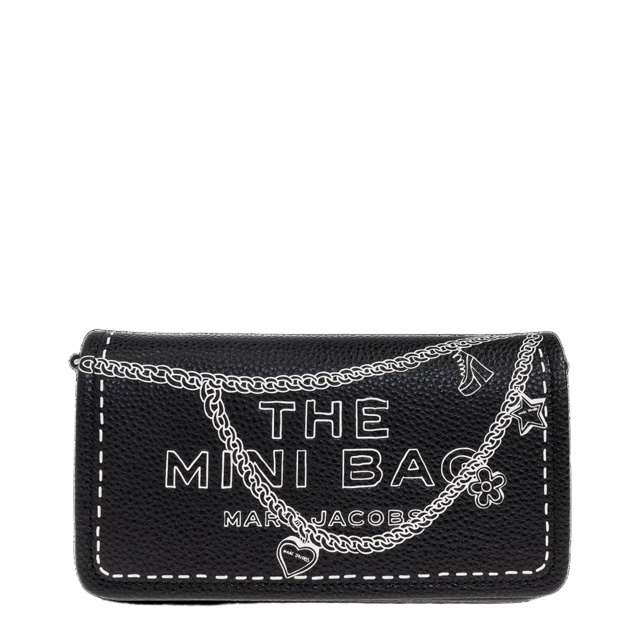 Mini Trompe Loeil Shoulder Bag - Black
