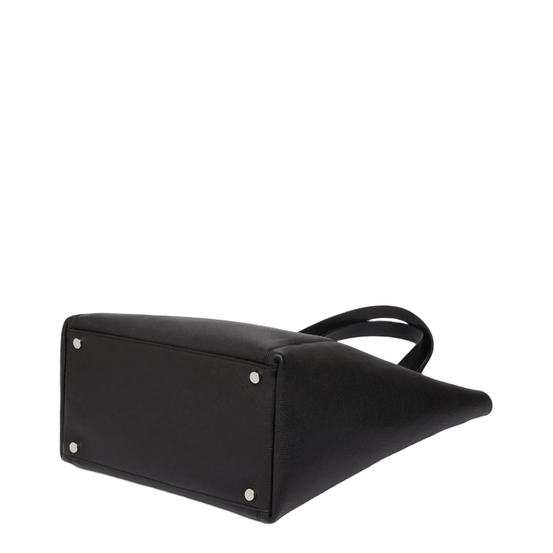 Leather Archetipo Handbag - Black