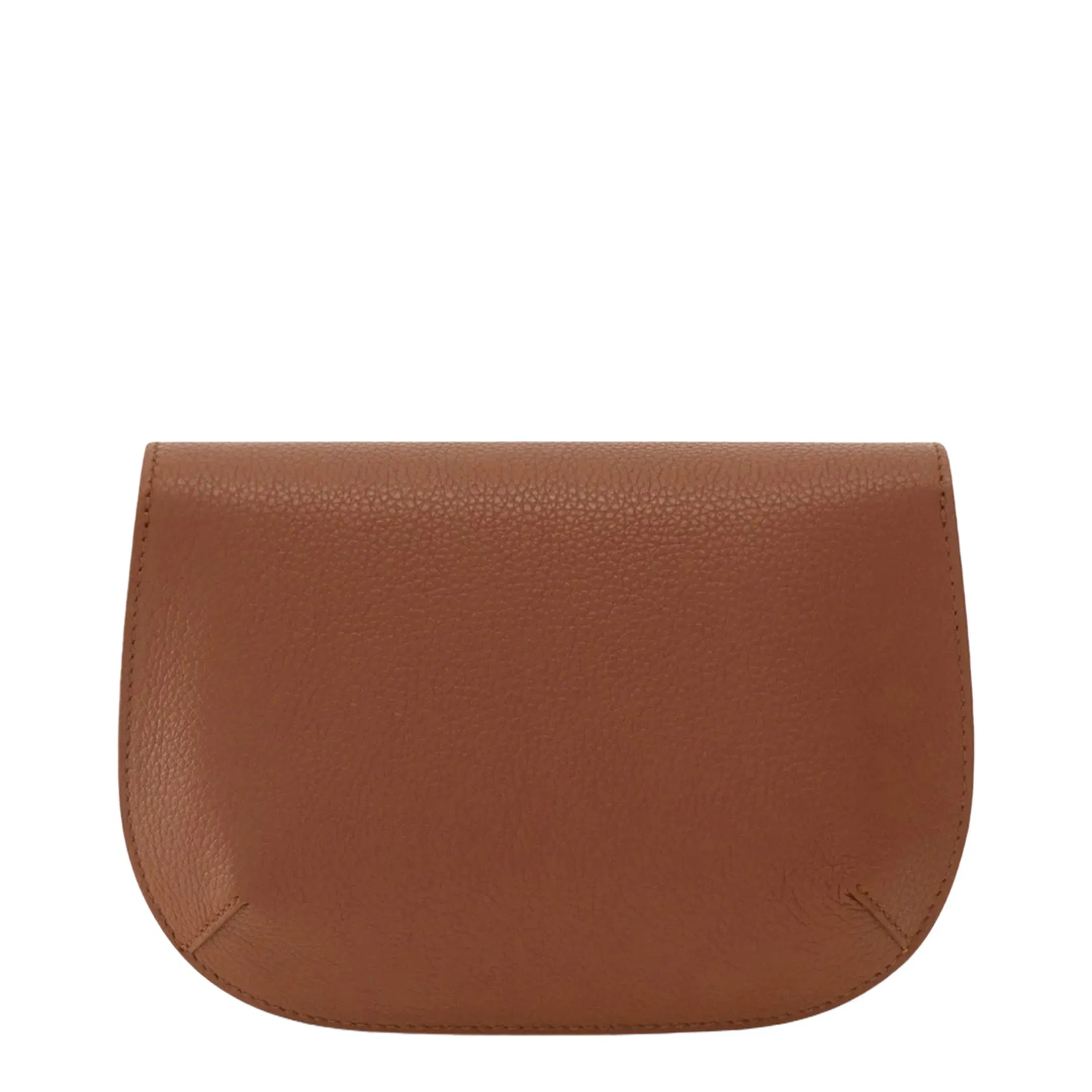 Double Gancini Mini Shoulder Bag - Brown
