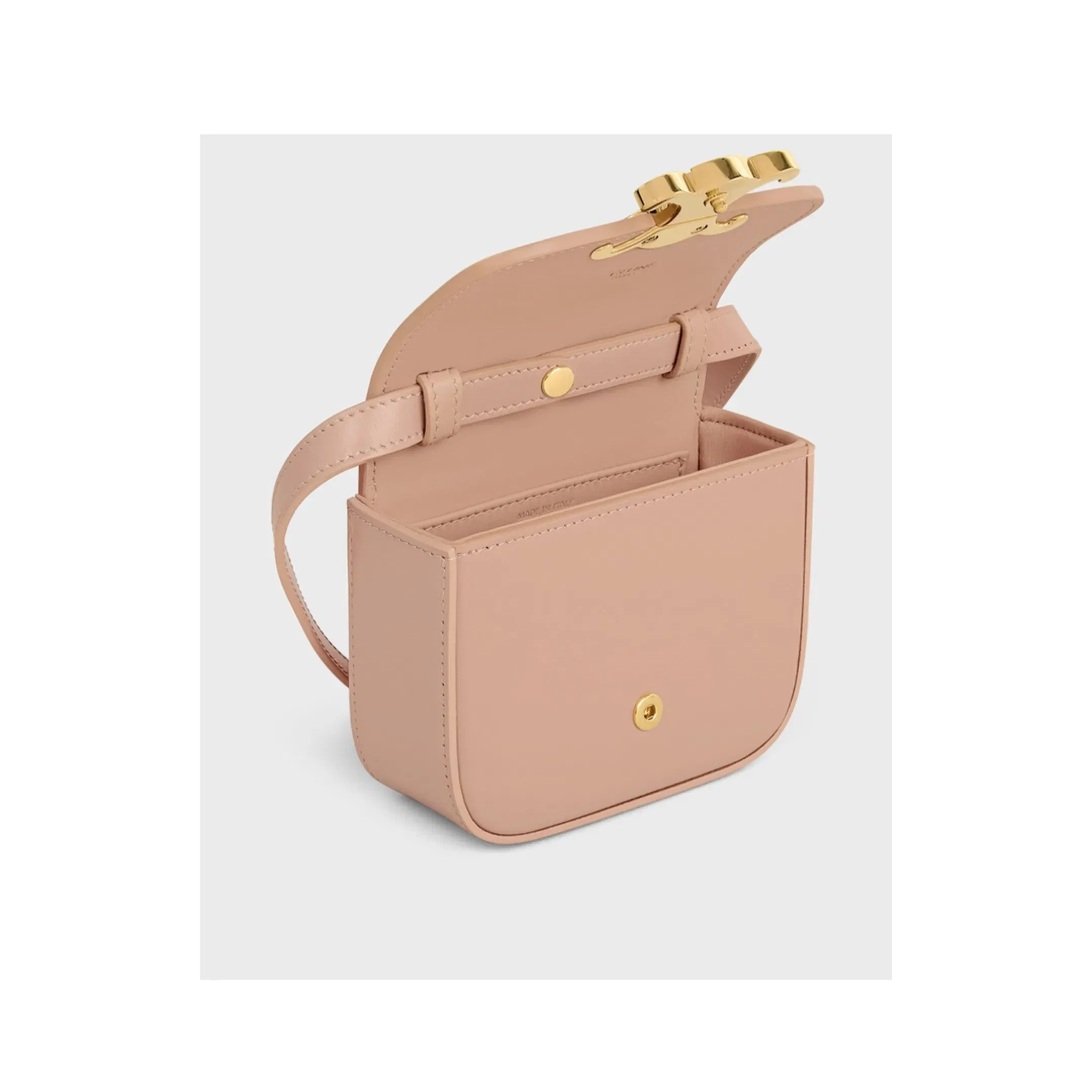 Mini Claude Calfskin Leather - Pink