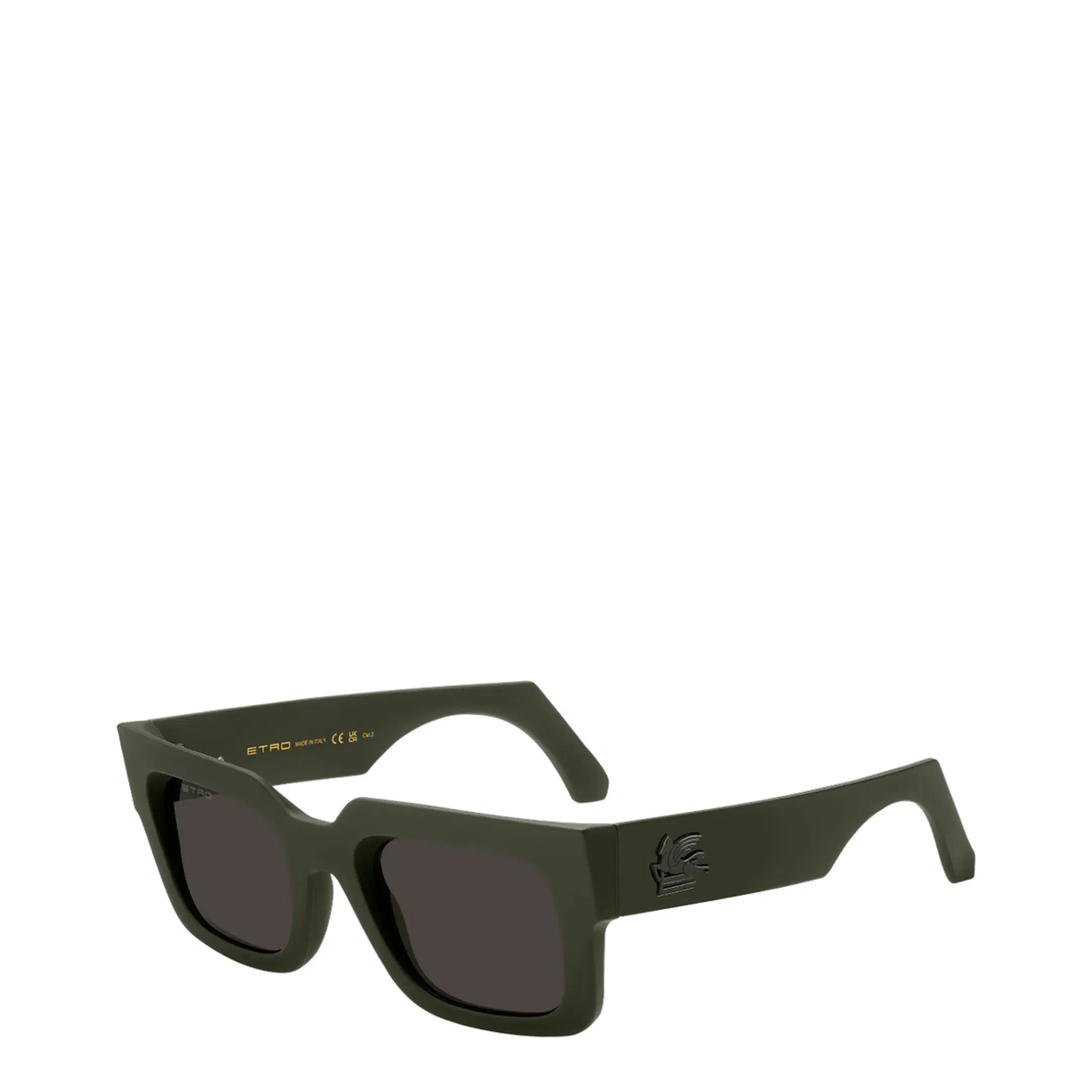 0080/S Rectangular Sunglasses - Green
