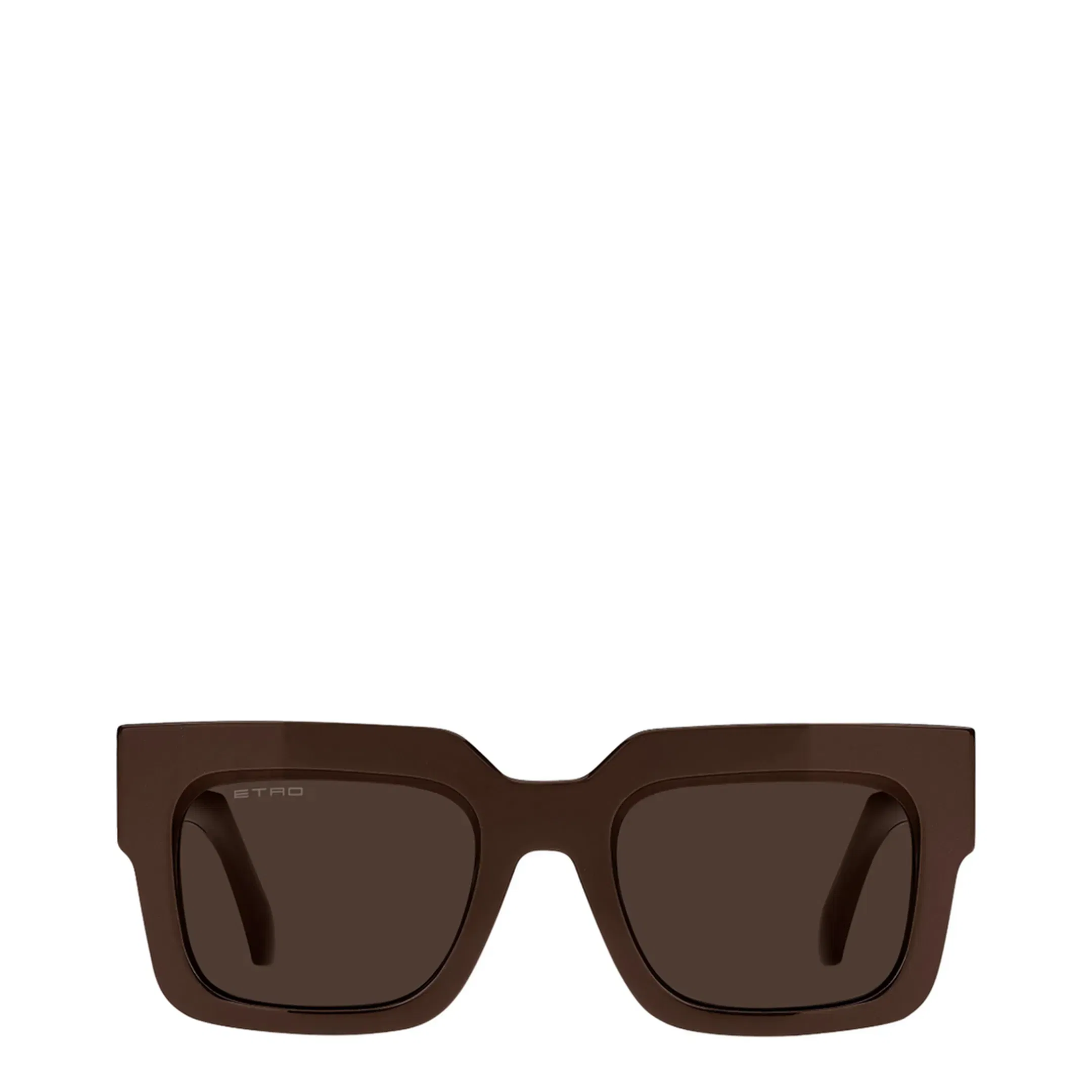 Pegaso Logo Square Sunglasses - Brown