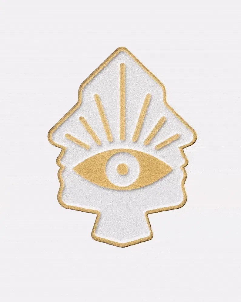 Vakya Enamel Pin