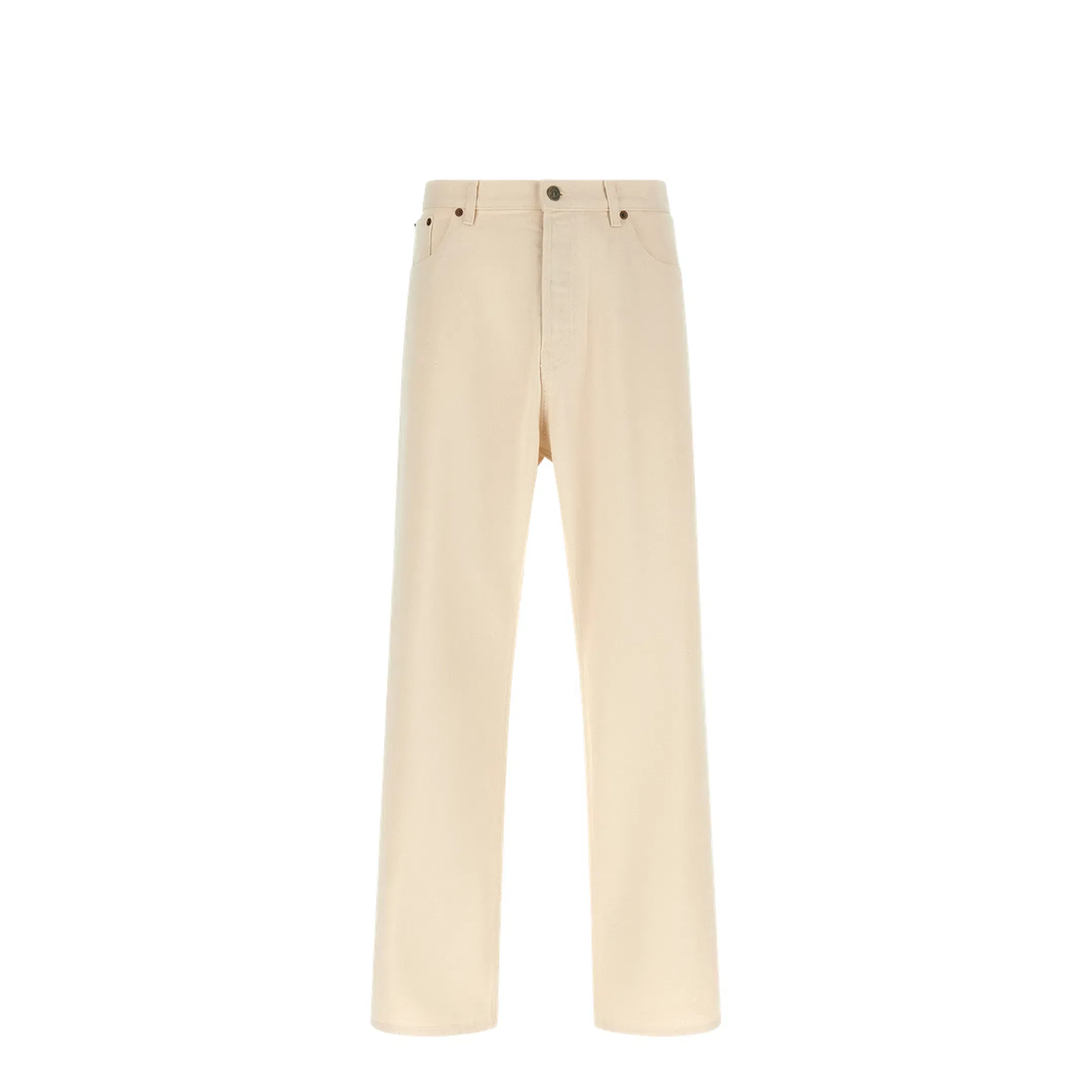 VGold Straight Leg Jeans - Beige