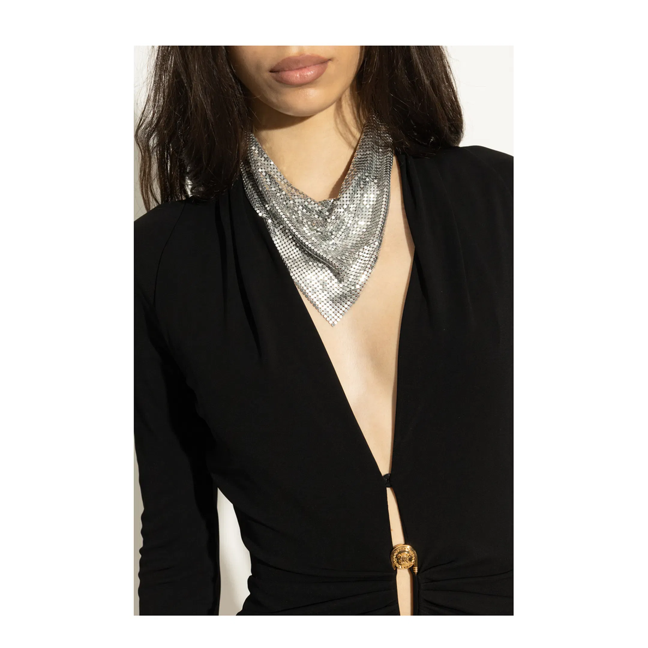 Pixel Gleaming Necklace - Silver