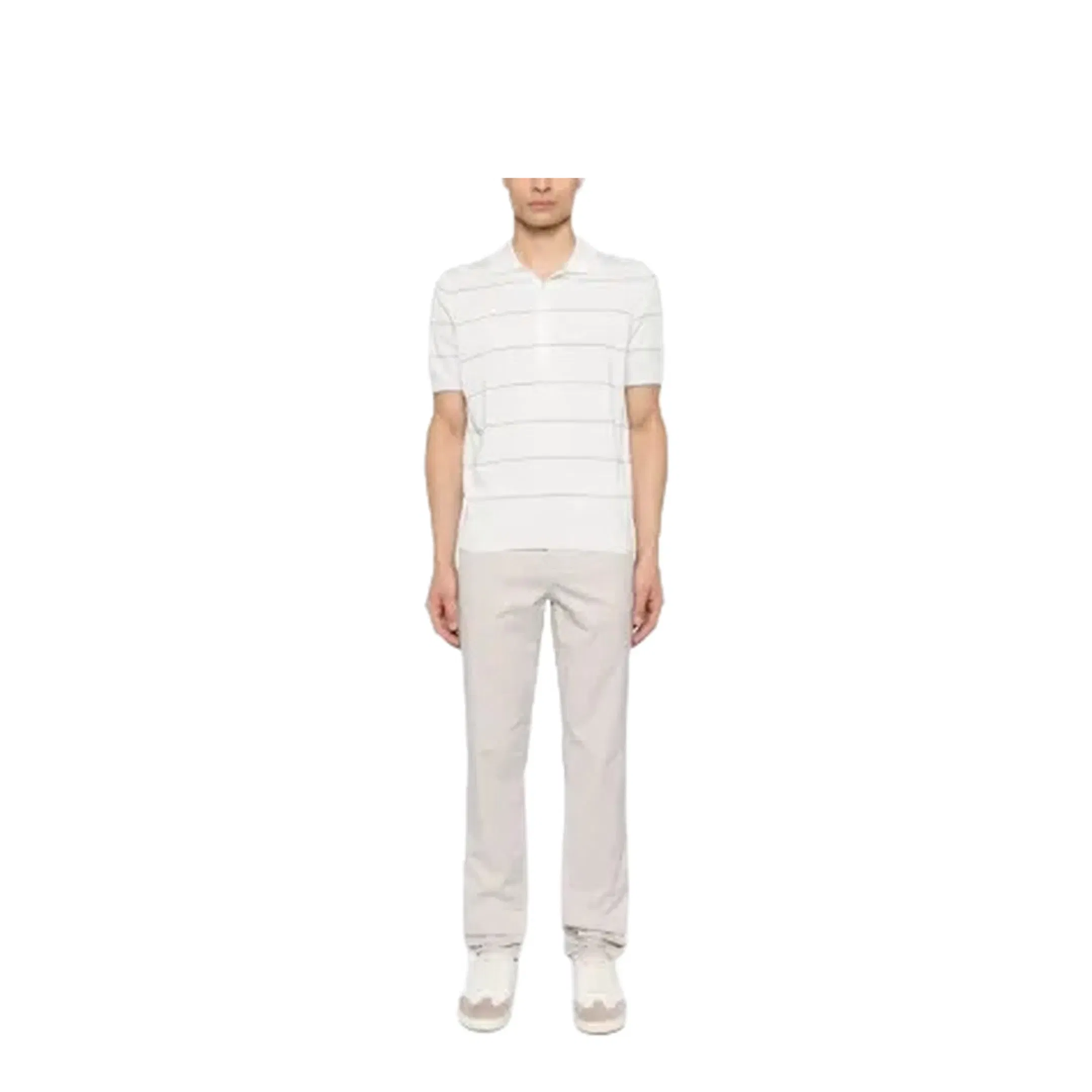 Cotton Pants - Beige