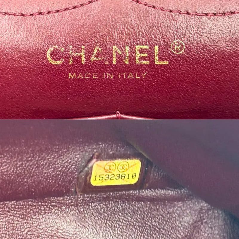 JU941 - CHANEL Black Calfskin 2.55 Jumbo Flap Bag