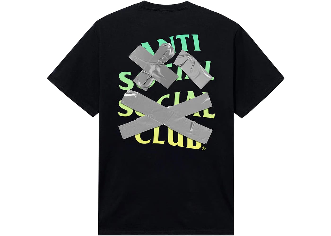 Anti Social Social Club Cancelled Again T-Shirt Black