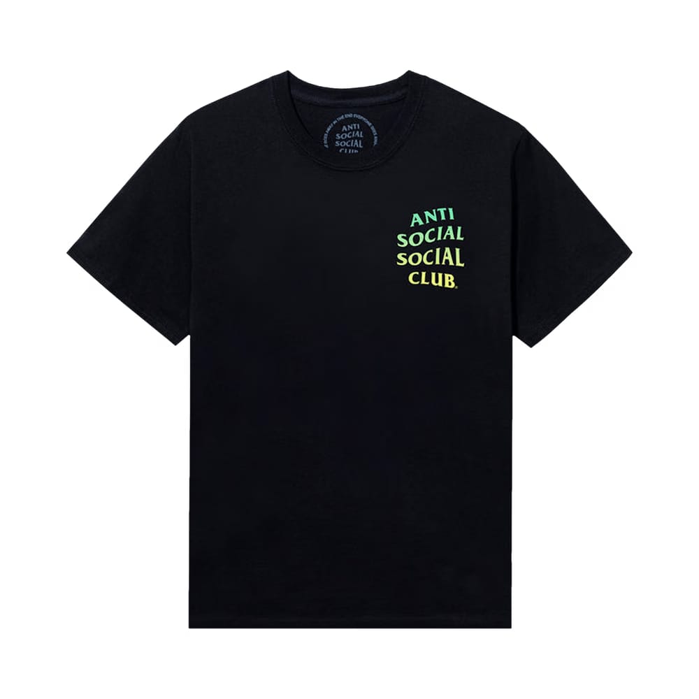Anti Social Social Club Cancelled Again T-Shirt Black