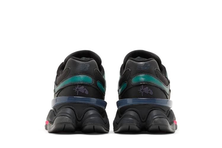New Balance 9060 Mowalola Burglarwear Black Teal Pink