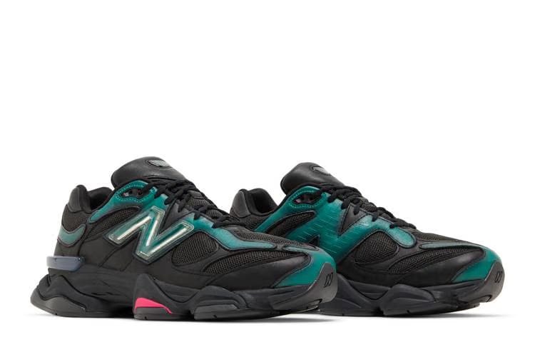 New Balance 9060 Mowalola Burglarwear Black Teal Pink