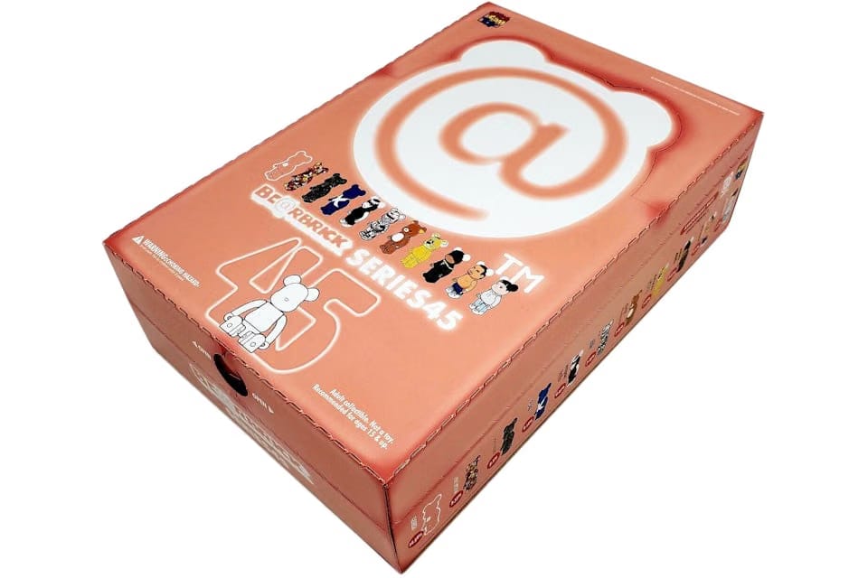 Bearbrick Series 45 Sealed Case 100% (24 Blind Boxes)