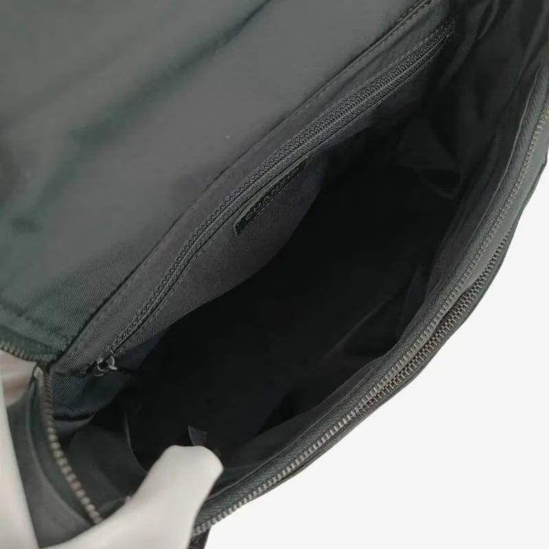 RA338 - CHANEL Vintage Black Nylon Backpack