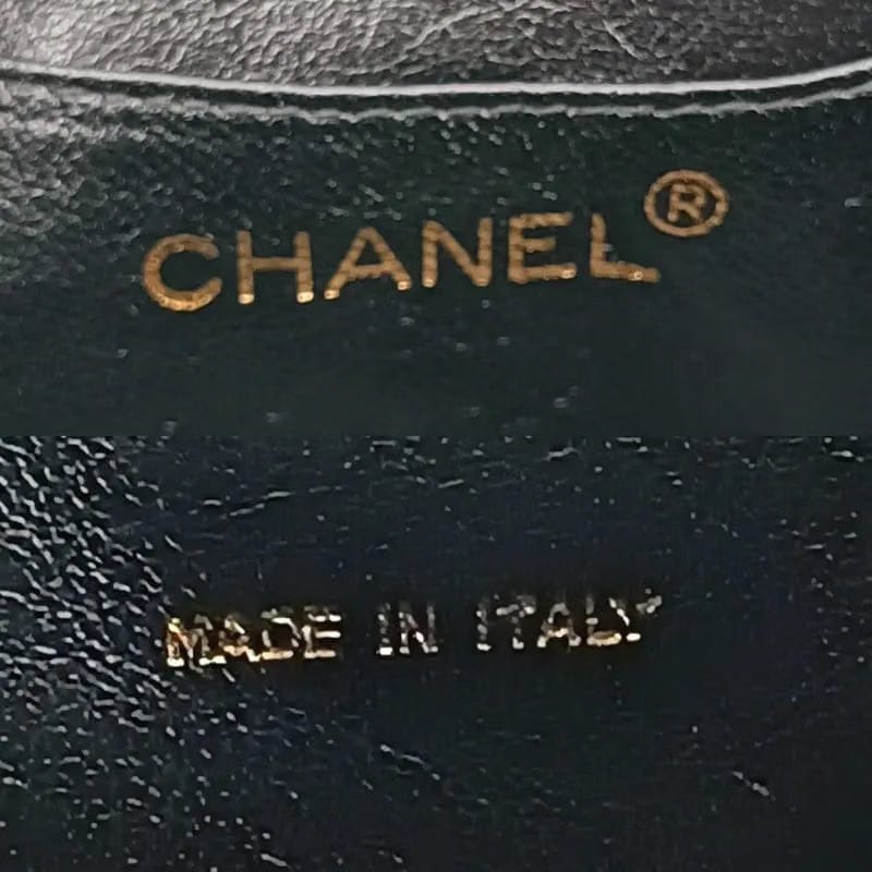 RA253 - CHANEL Vintage Black Lambskin Tassel Bucket Bag
