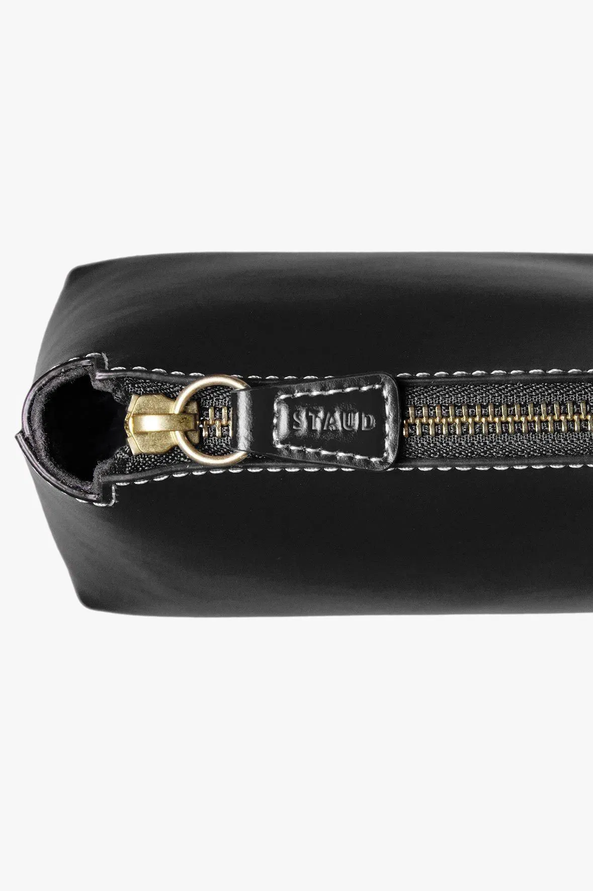 MINI SHIRLEY LEATHER BAG BLACK