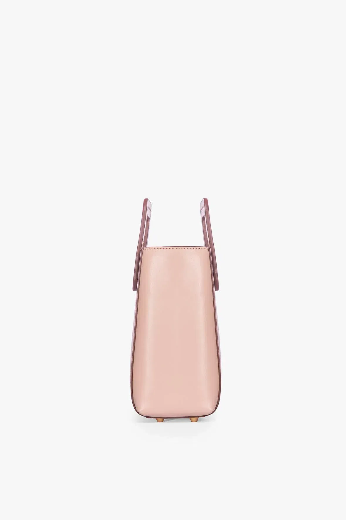 MINI SHIRLEY LEATHER BAG BLUSH