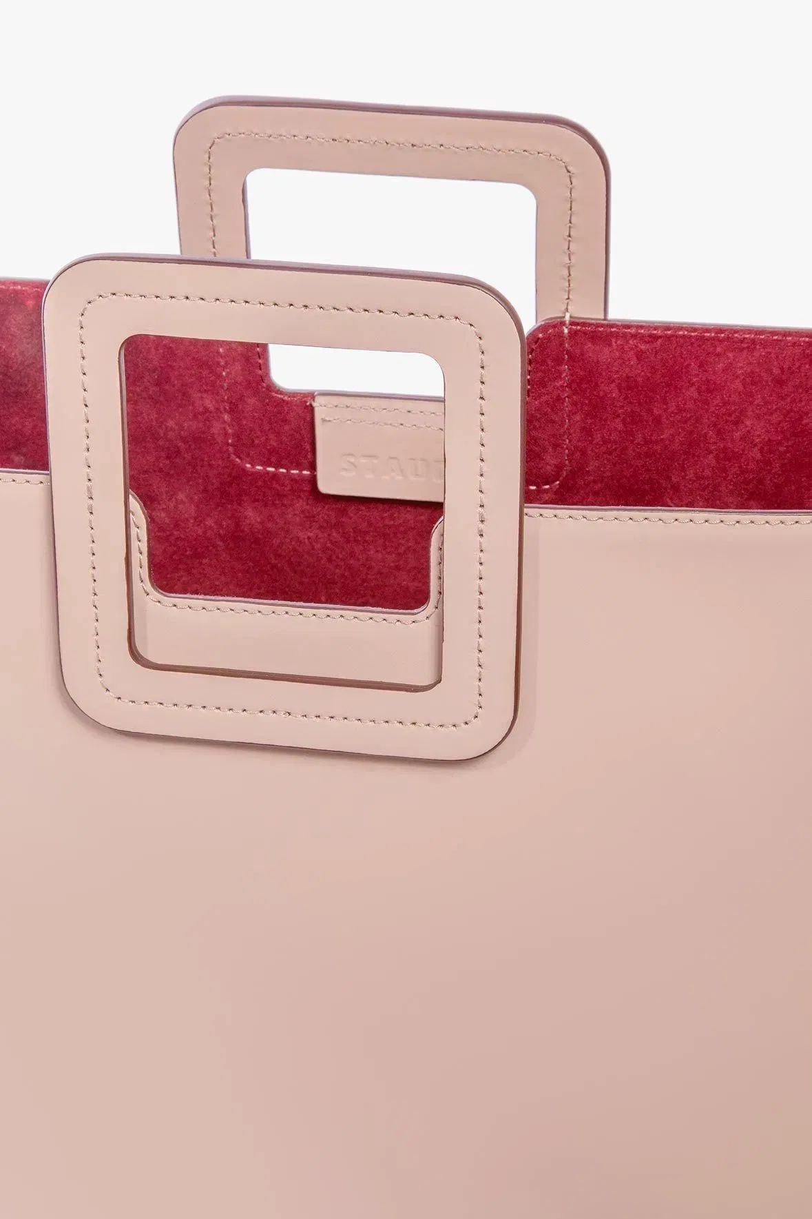 SHIRLEY LEATHER BAG BLUSH
