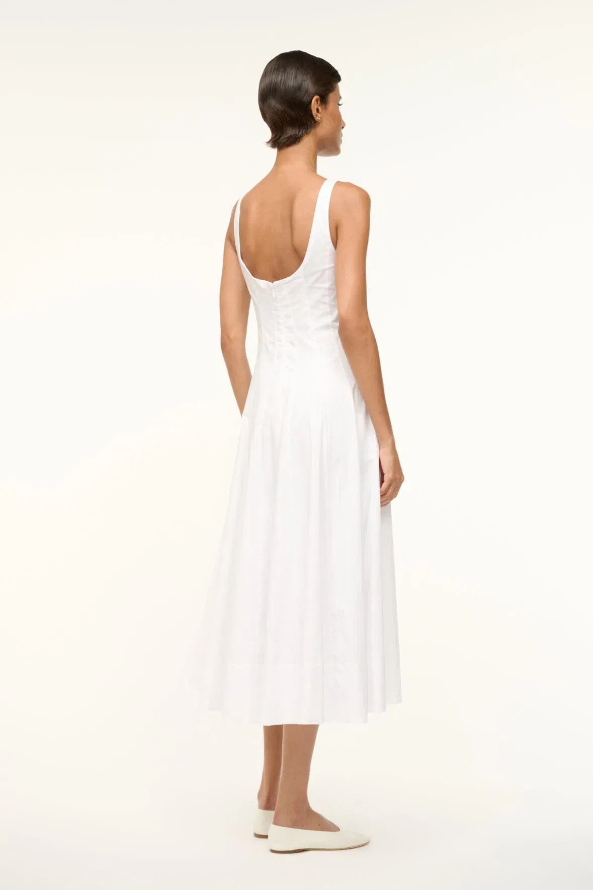 WELLS DRESS WHITE