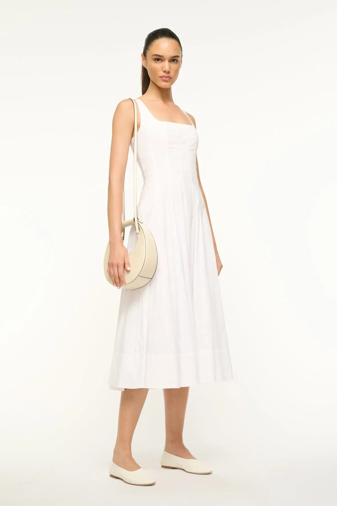 MINI MOON BAG CREAM