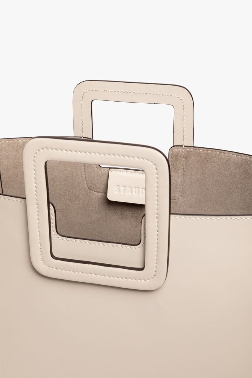 SHIRLEY LEATHER BAG CREAM