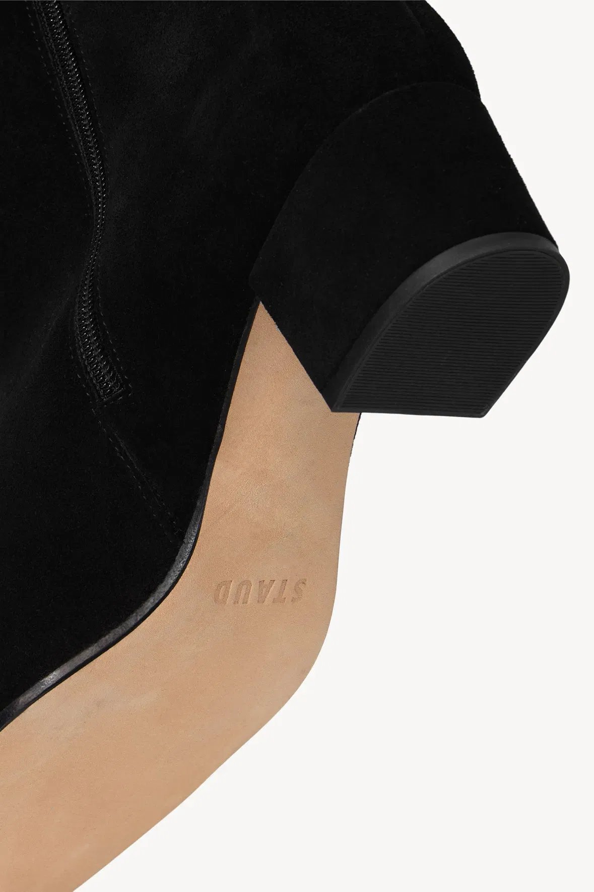 AIMEE SHORT BOOT BLACK SUEDE