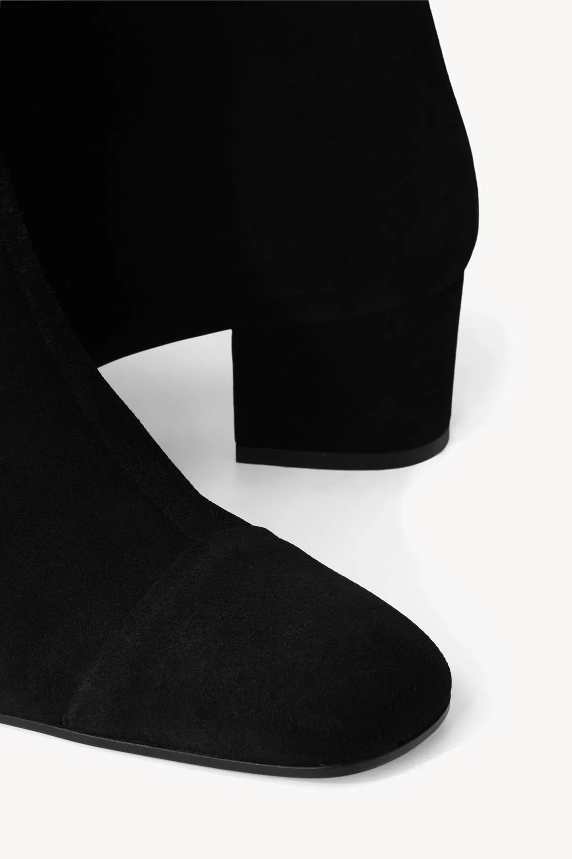 AIMEE SHORT BOOT BLACK SUEDE