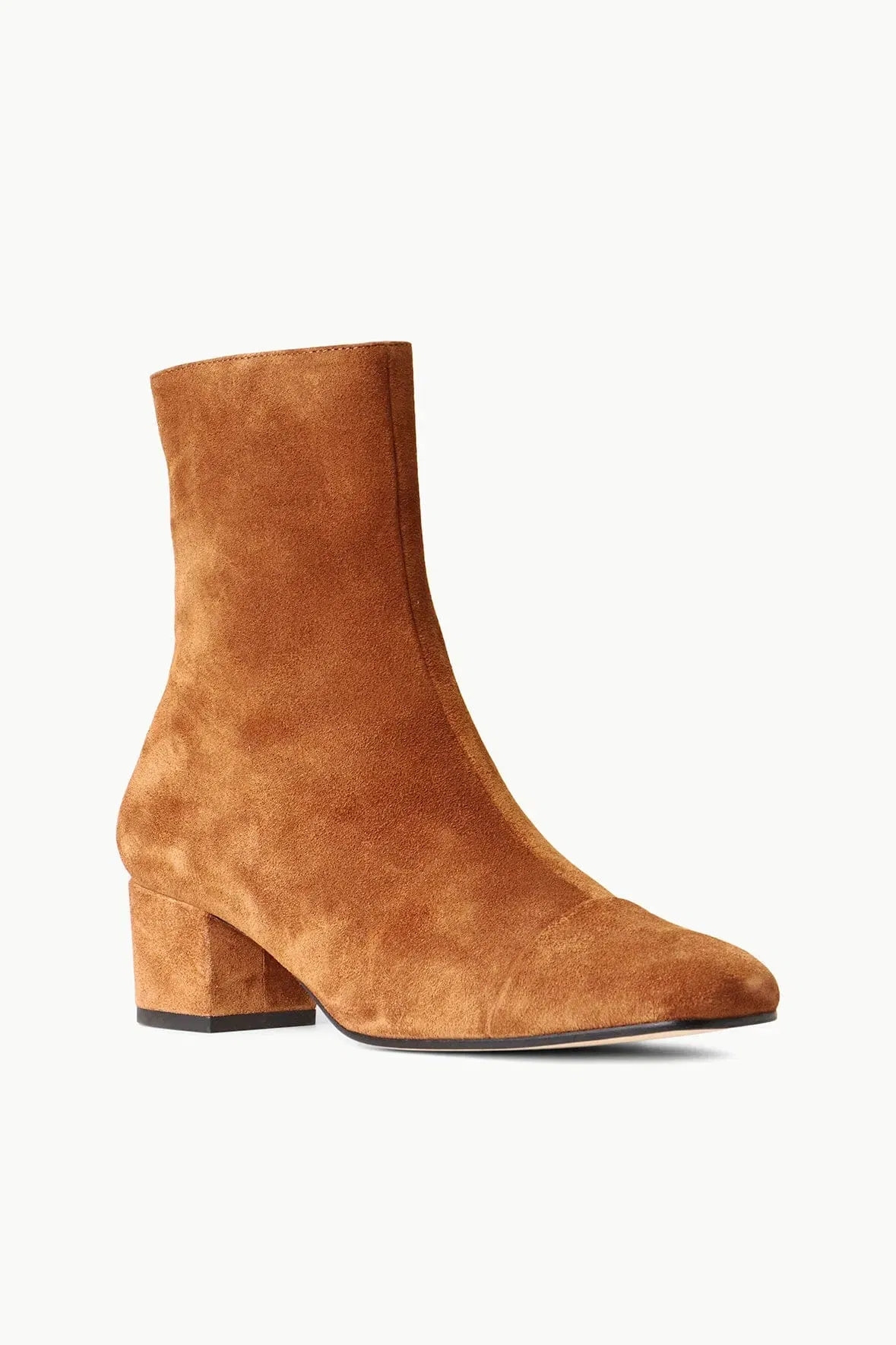 AIMEE SHORT BOOT TAN SUEDE