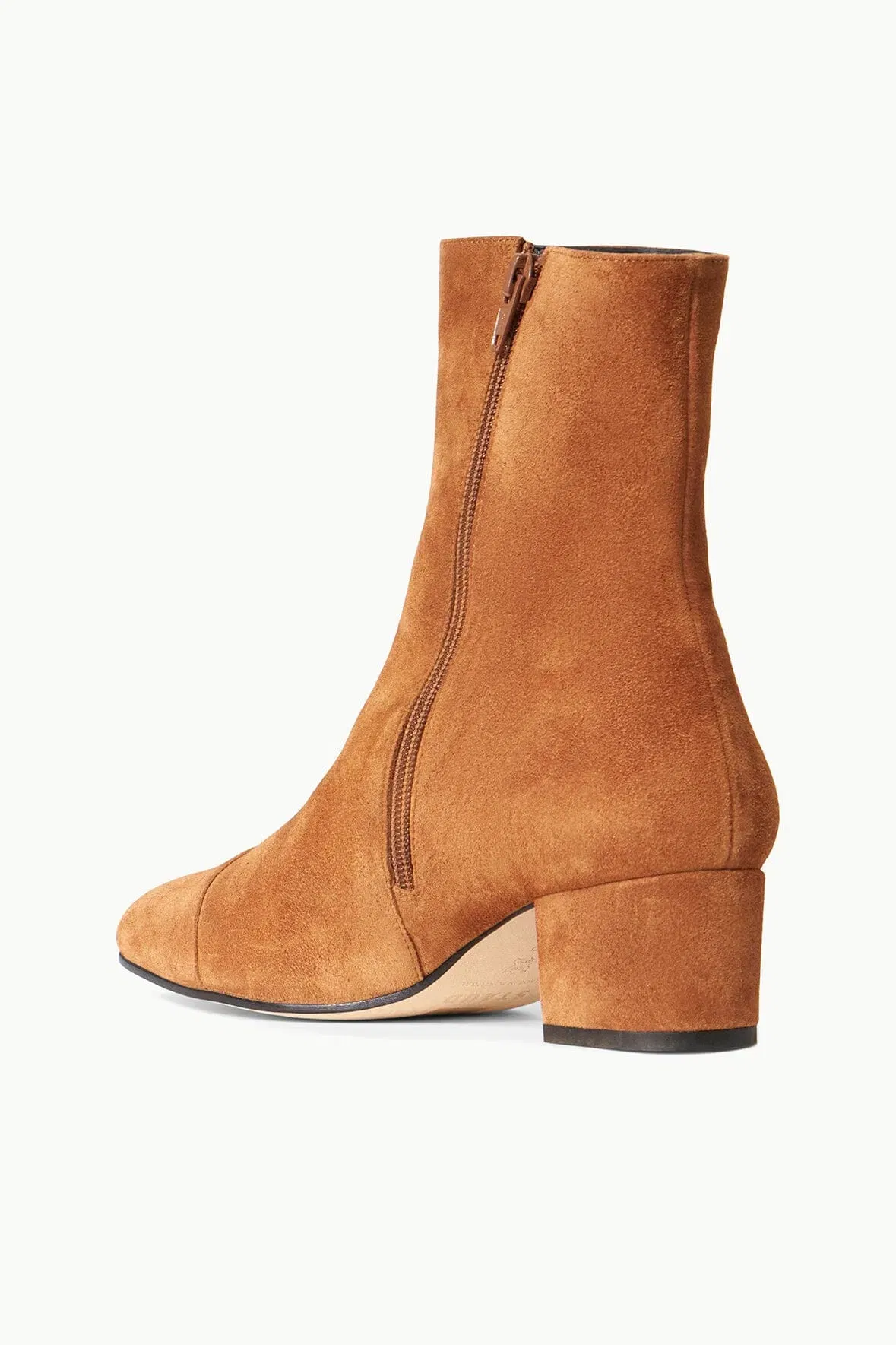 AIMEE SHORT BOOT TAN SUEDE