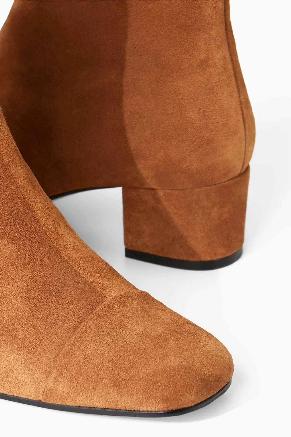 AIMEE SHORT BOOT TAN SUEDE