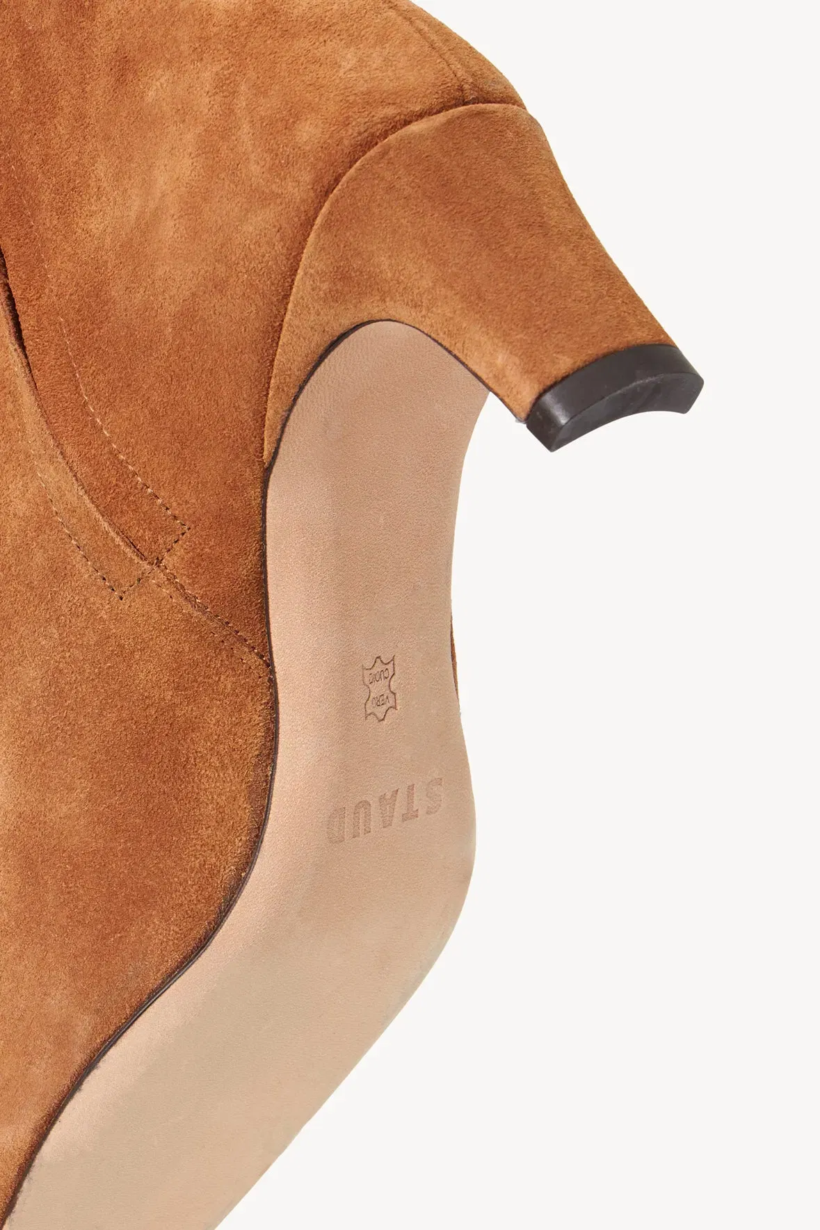 WALLY ANKLE BOOT TAN SUEDE