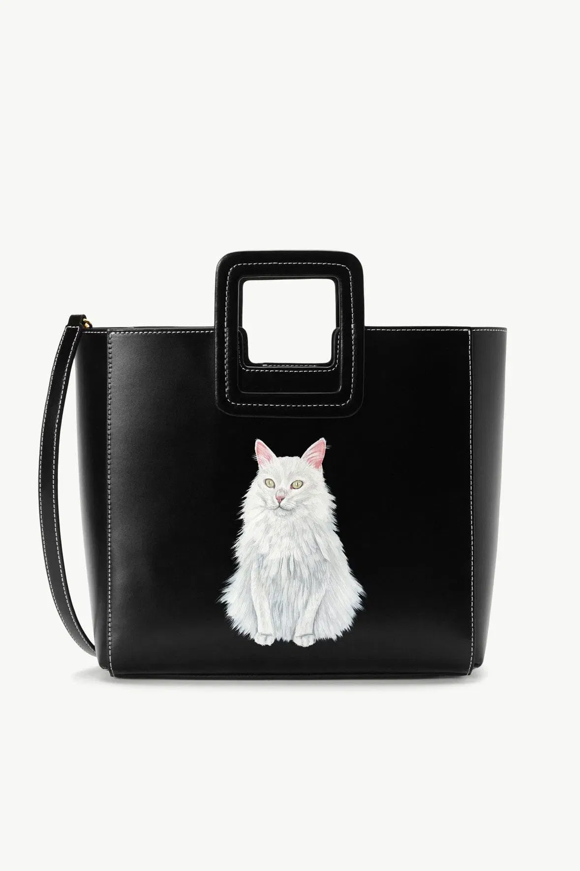 CUSTOM SHIRLEY LEATHER BAG BLACK