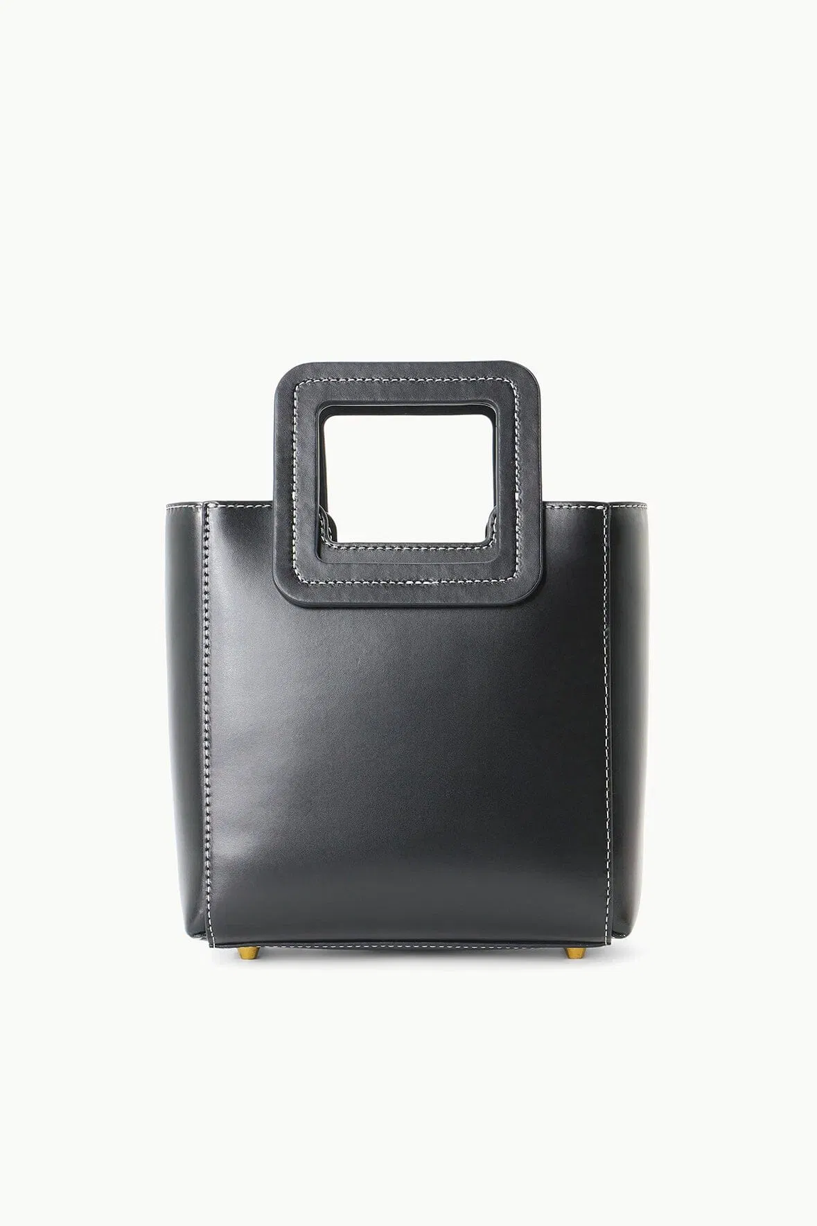 CUSTOM MINI SHIRLEY LEATHER BAG BLACK