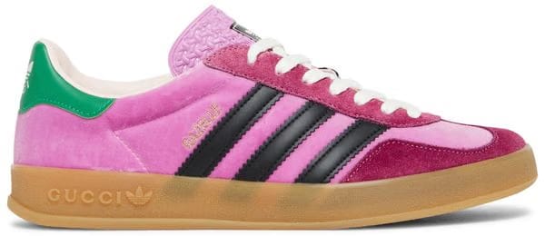 Adidas x Gucci Wmns Gazelle 'Pink Velvet'