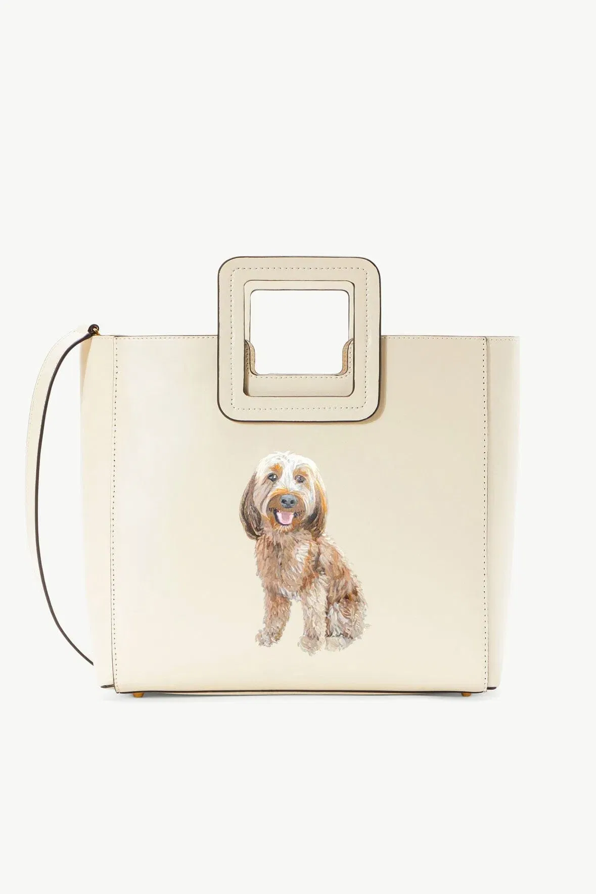 CUSTOM SHIRLEY LEATHER BAG CREAM